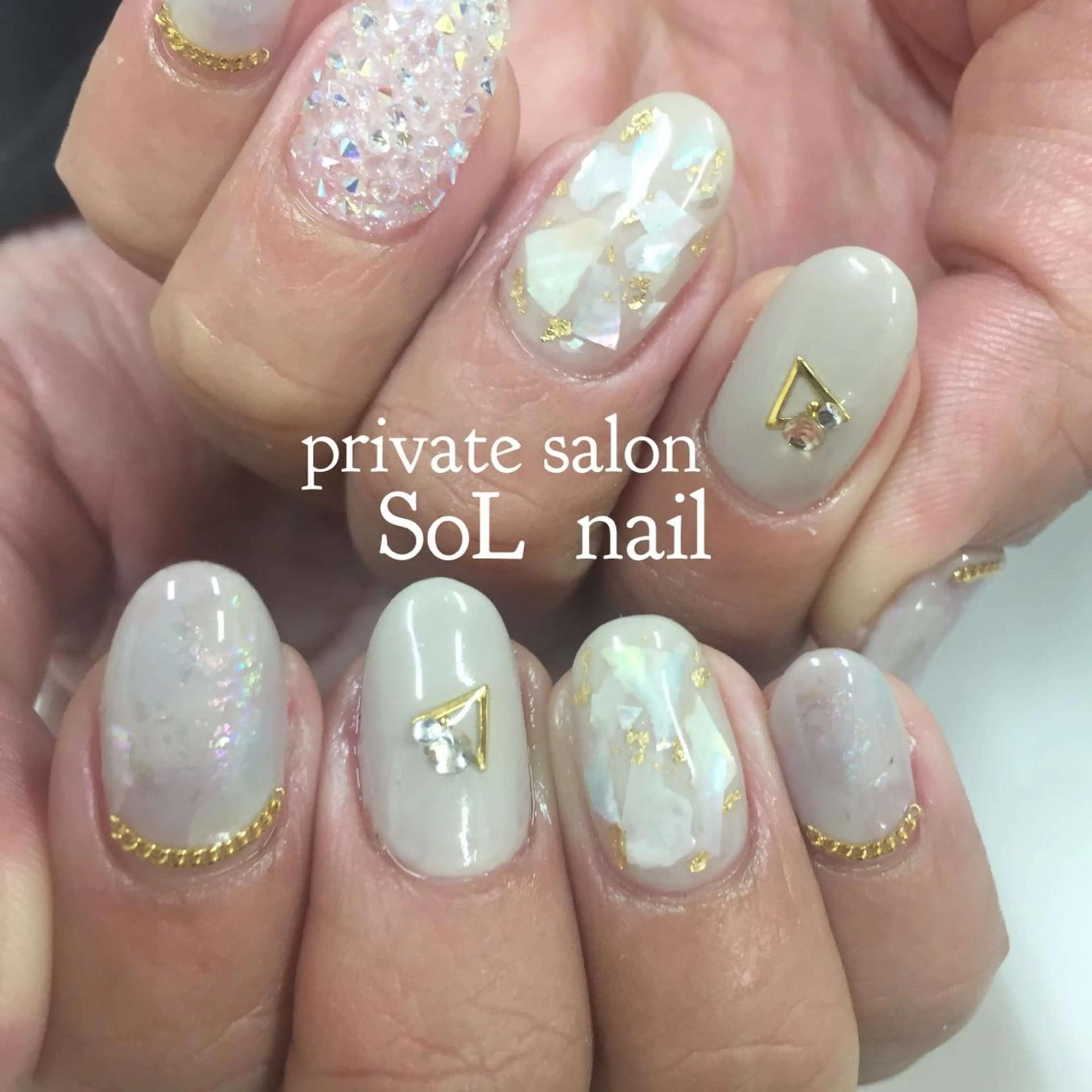 ネイル ハンドネイル SOL NAILのネイルデザイン