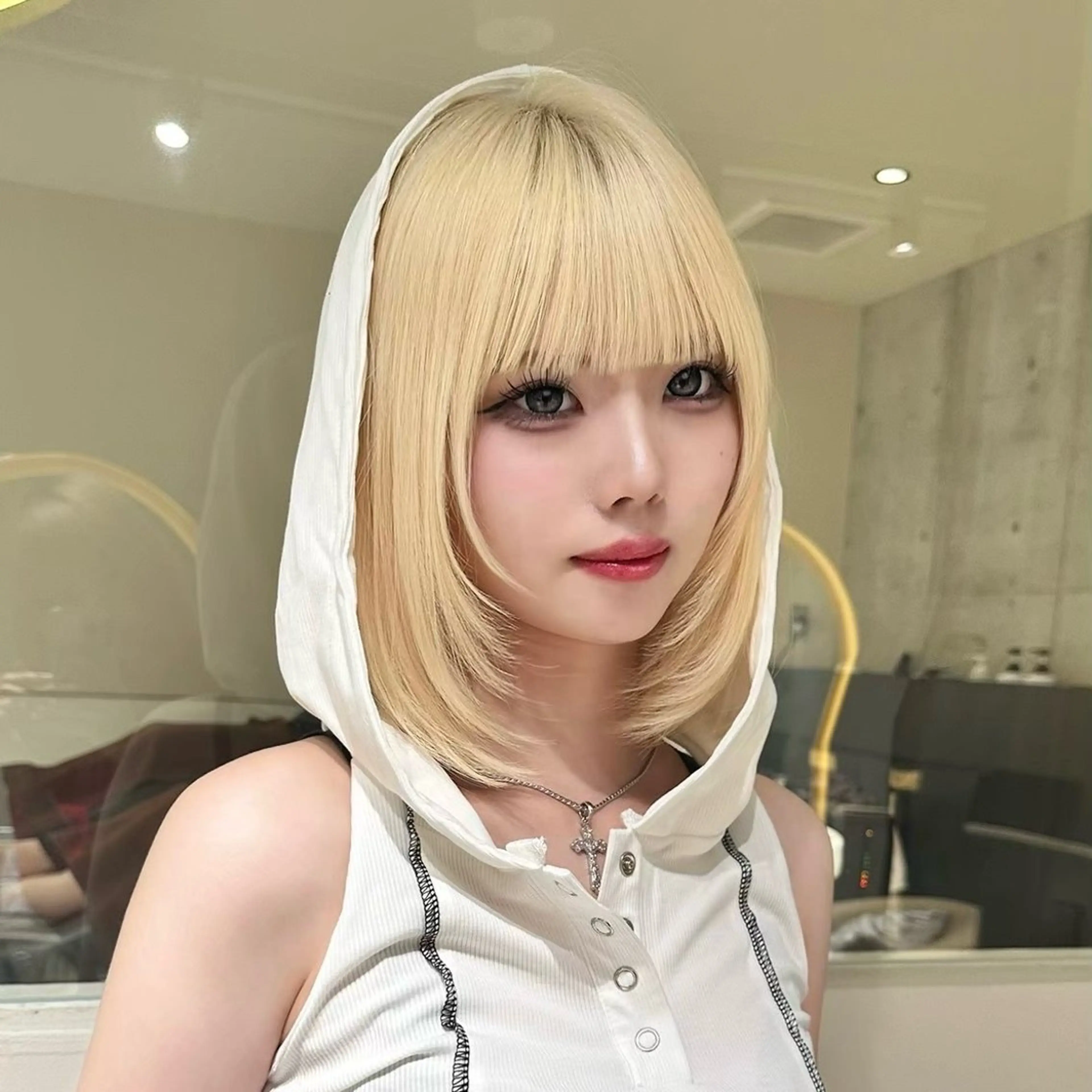 カラー ヘアカラー nao 艶カラー🌙* :ﾟのヘアスタイル