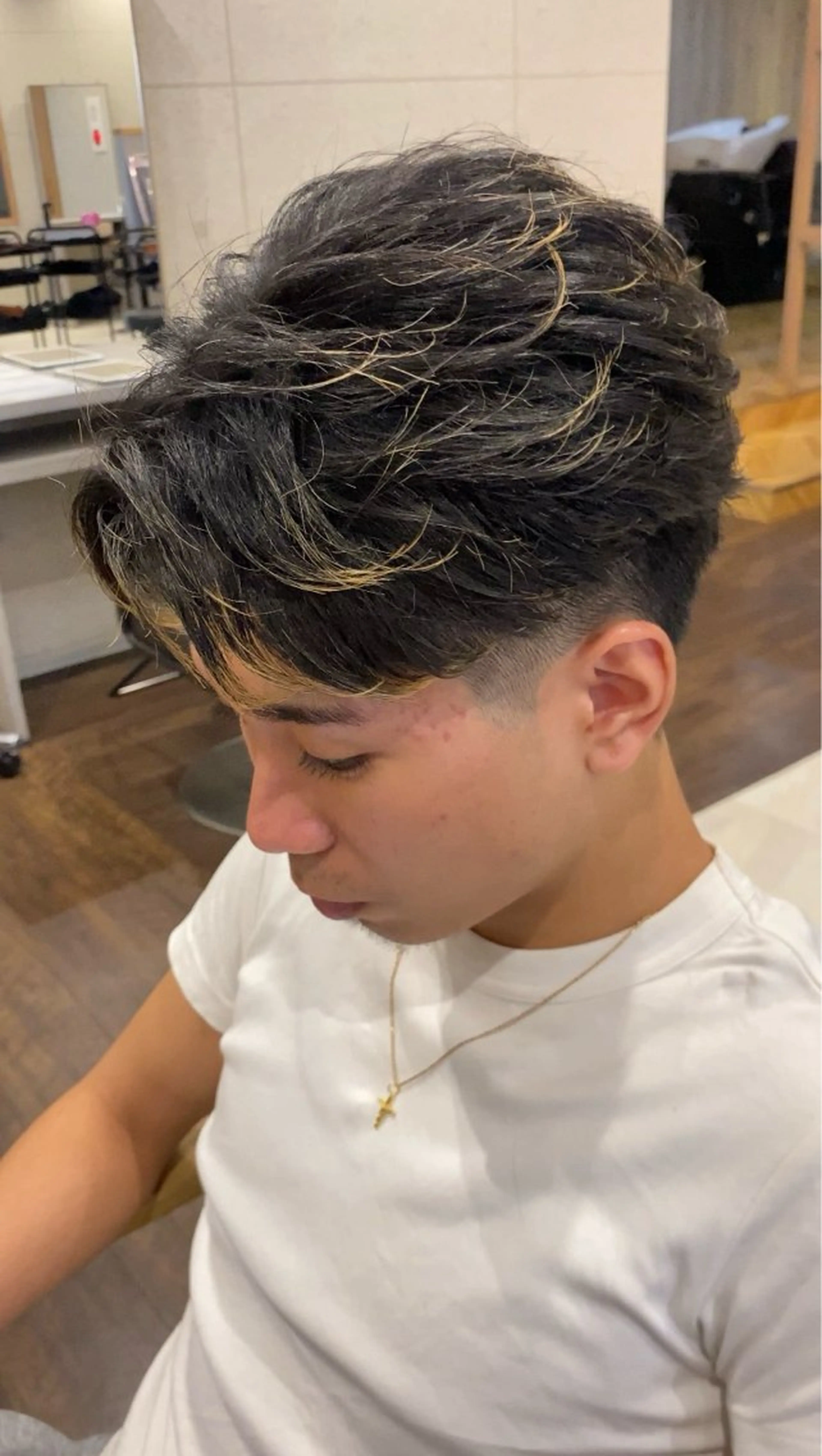 ショート メンズ フェードカット ショートヘア カット 👑髪質改善/縮毛矯 正/フェード/森田のヘアスタイル