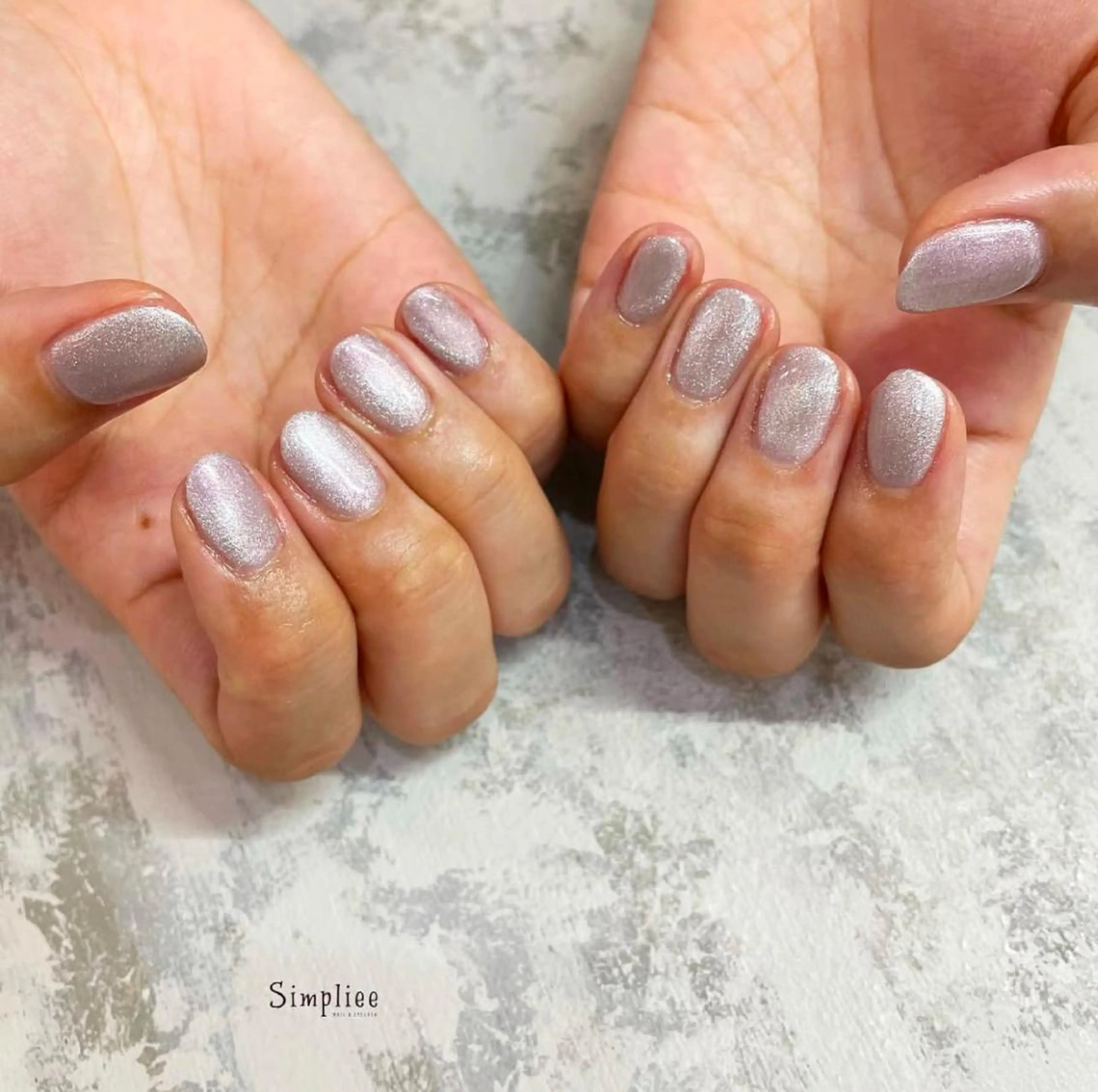 ネイル ワンカラーネイル ハンドネイル シンプリーワン 渋谷店🪄MOENAのネイルデザイン