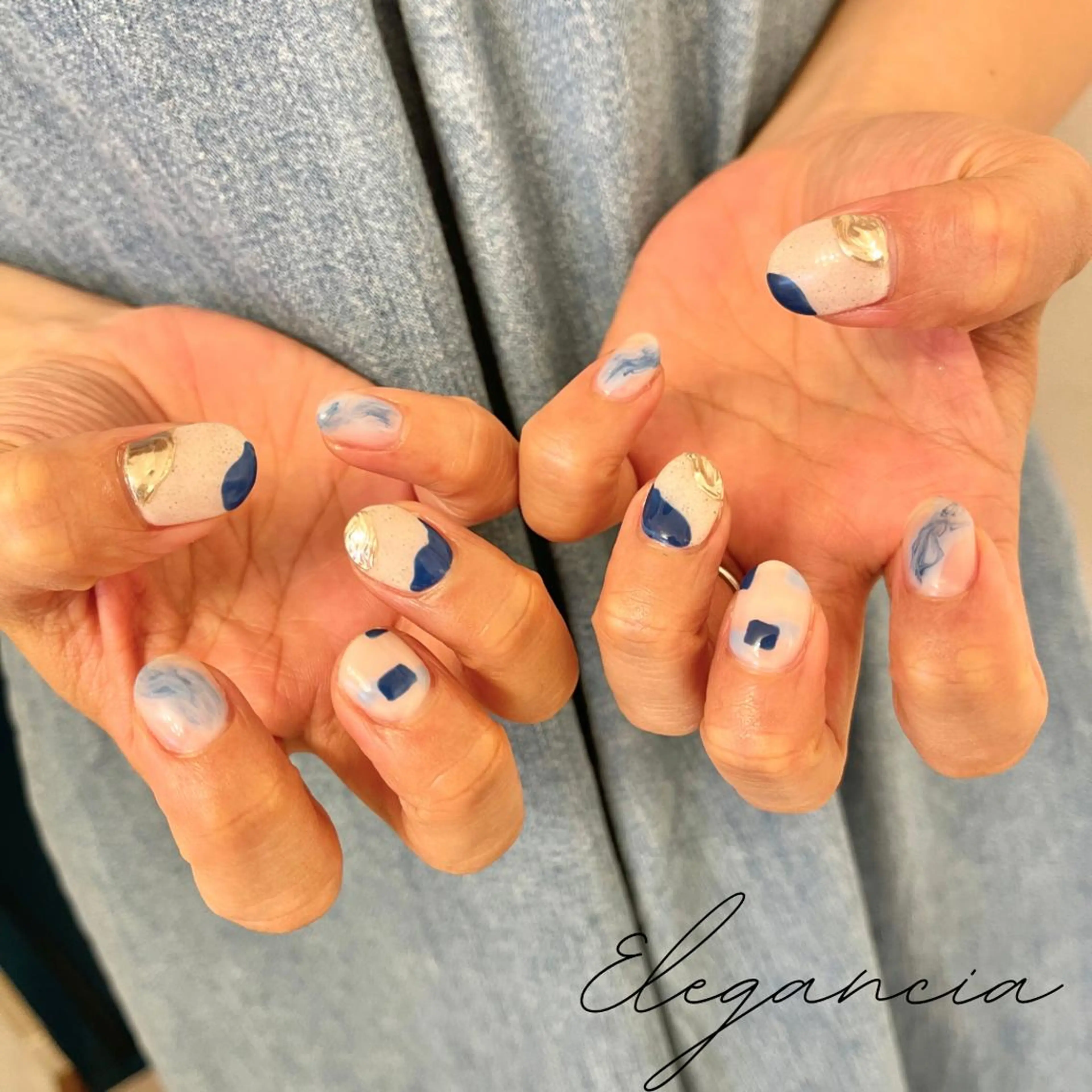 カラー ネイル ハンドネイル Elegancia. Hiromiのネイルデザイン