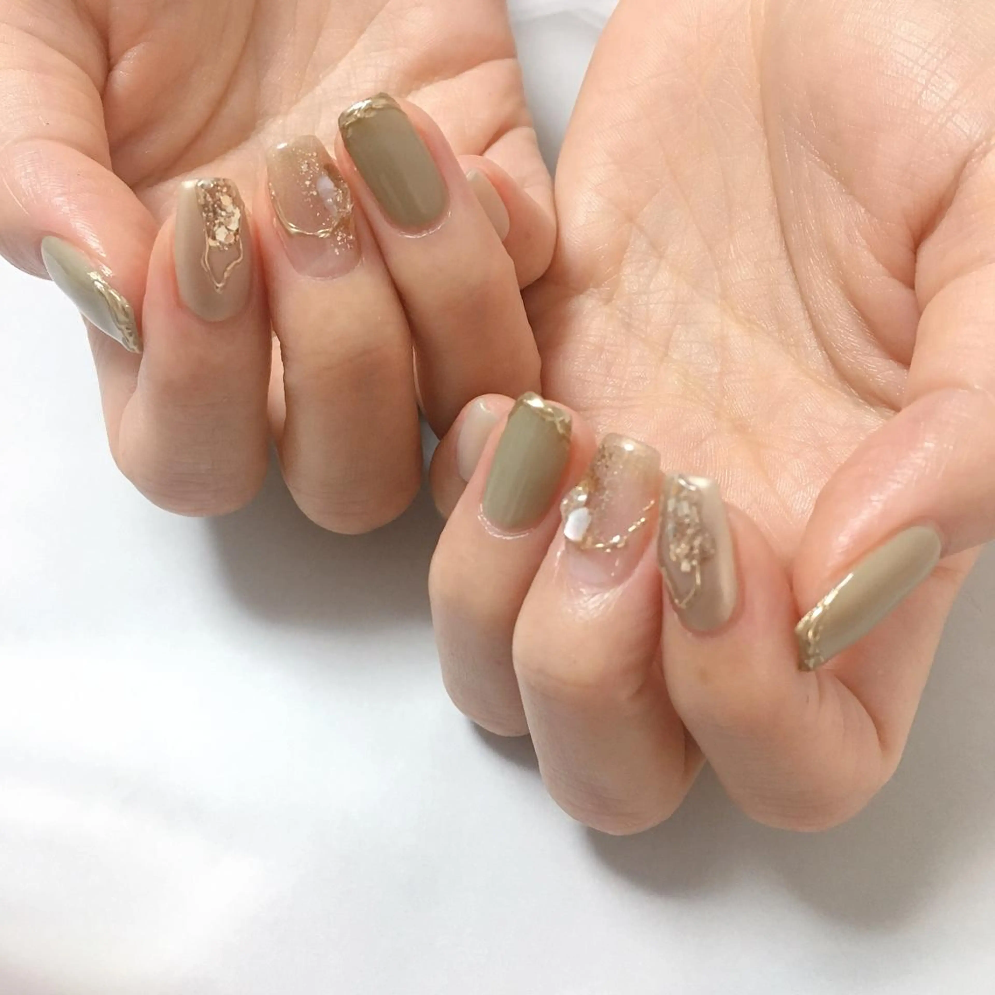 ネイル キラキラネイル ハンドネイル nailsalon Asryのネイルデザイン