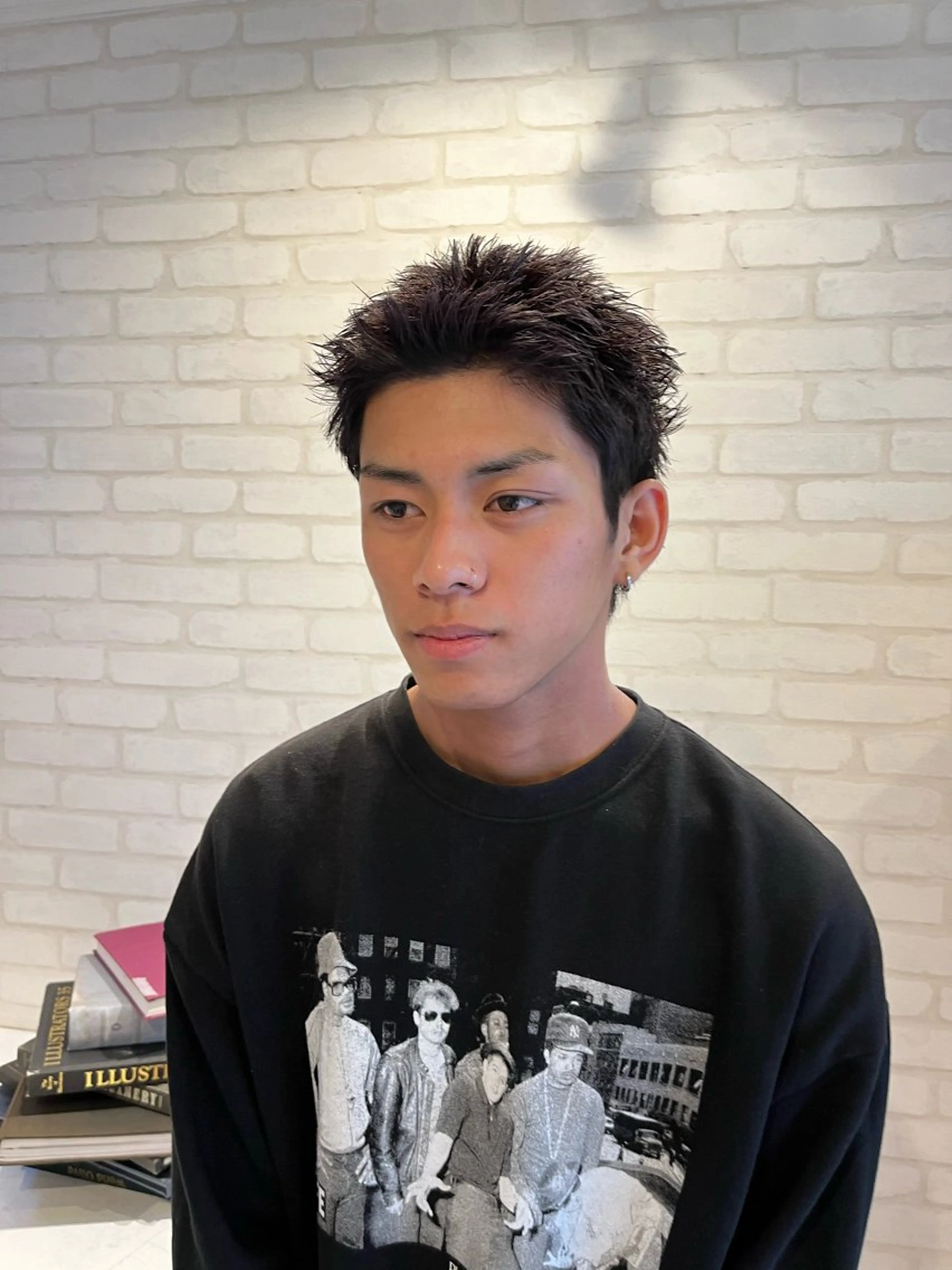 メンズ カット ヘアカラー 阿部 うららのヘアスタイル