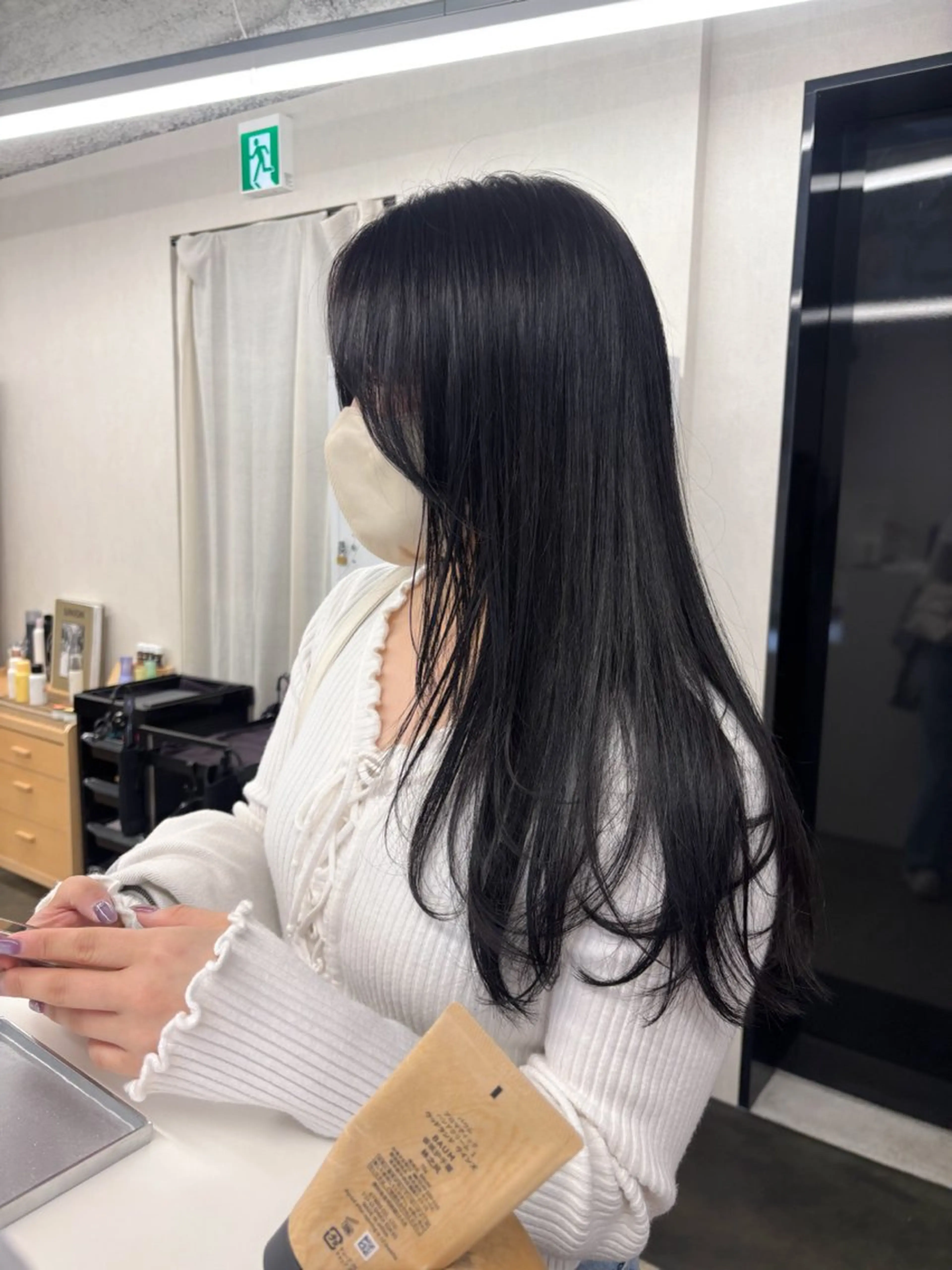 ロング カット トリートメント Kiji kannaのヘアスタイル