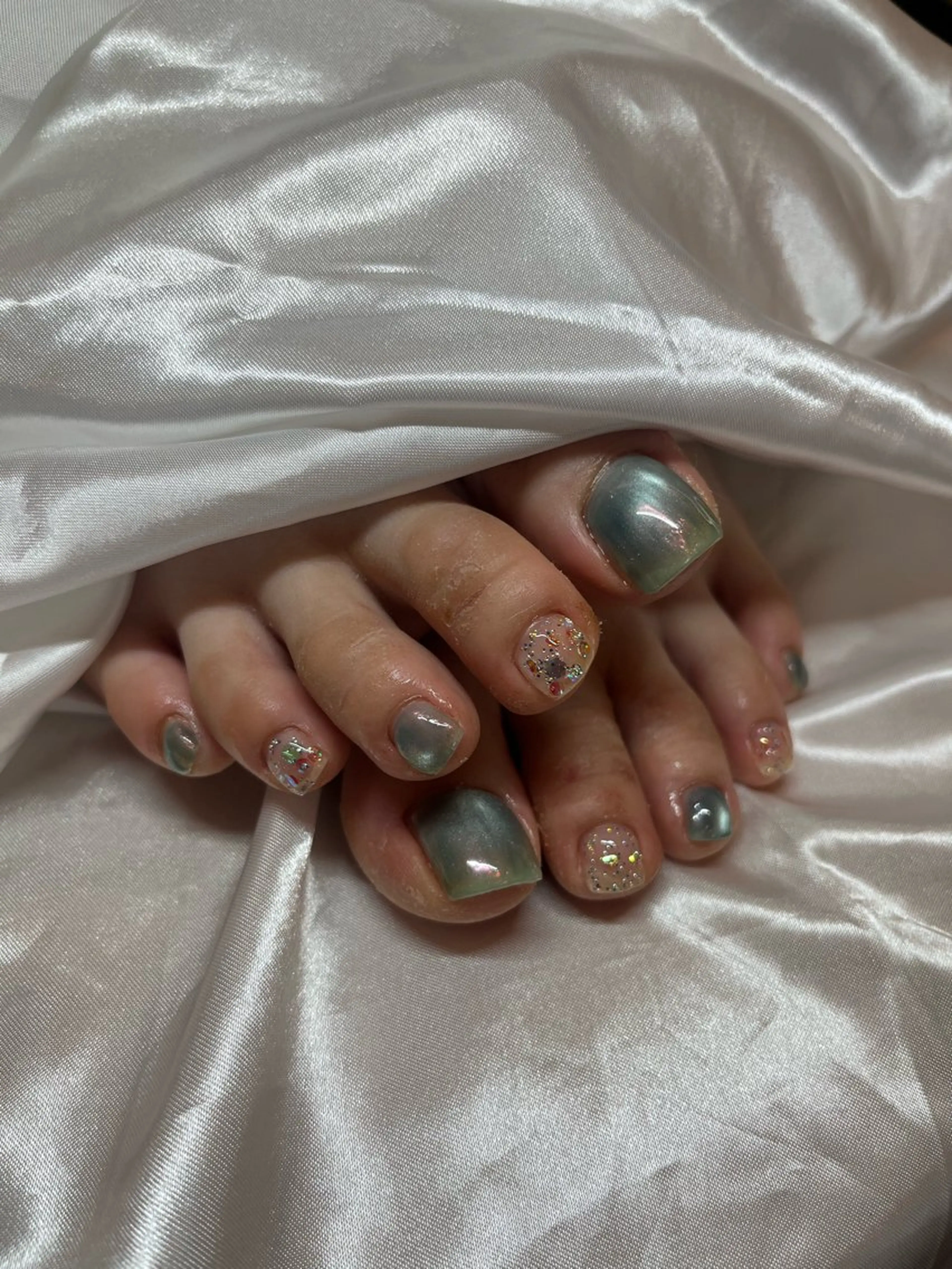 ネイル Ayumi/艶カラー /レイヤー/ネイルのヘアスタイル