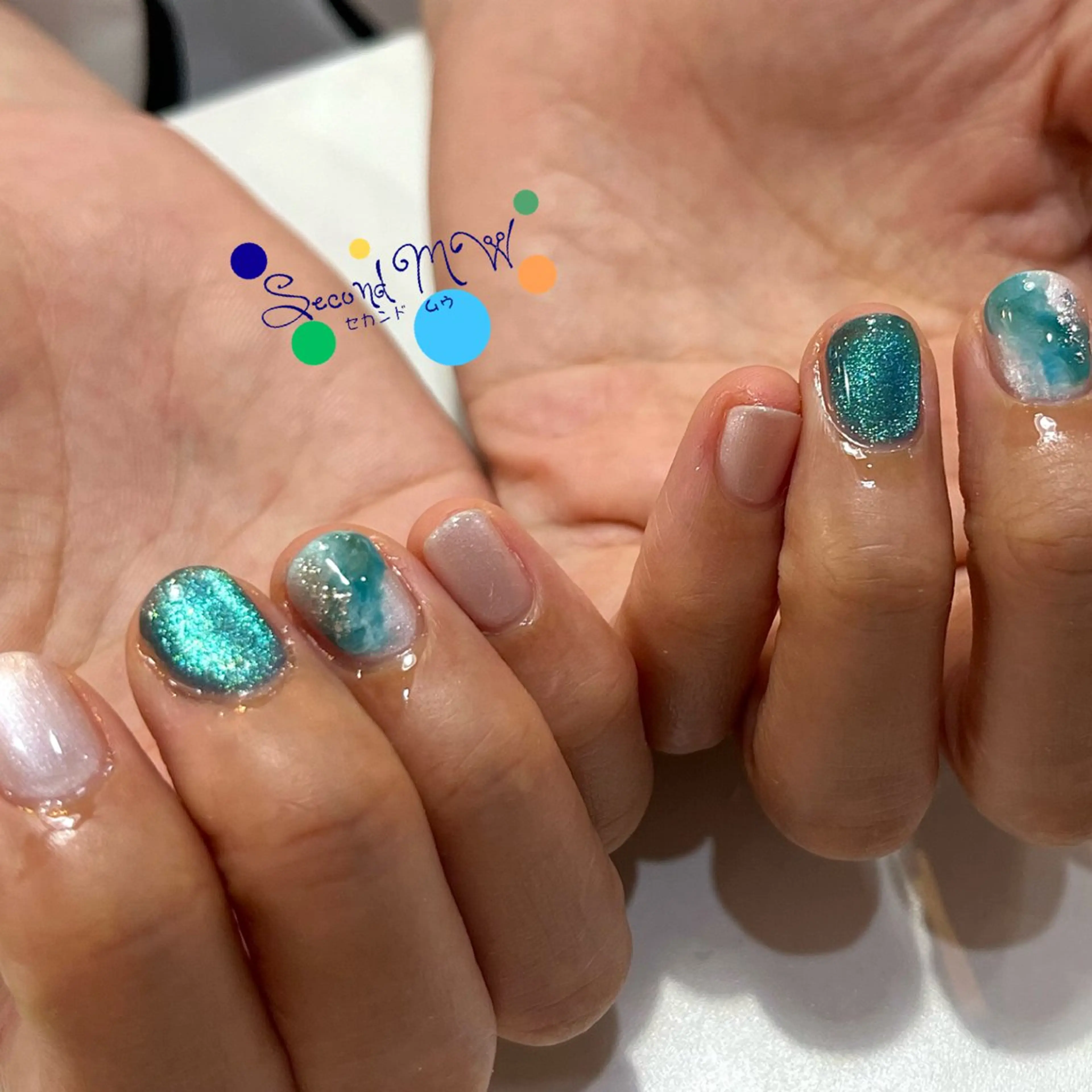 ネイル ハンドネイル SecondMW _nail 　川連のネイルデザイン