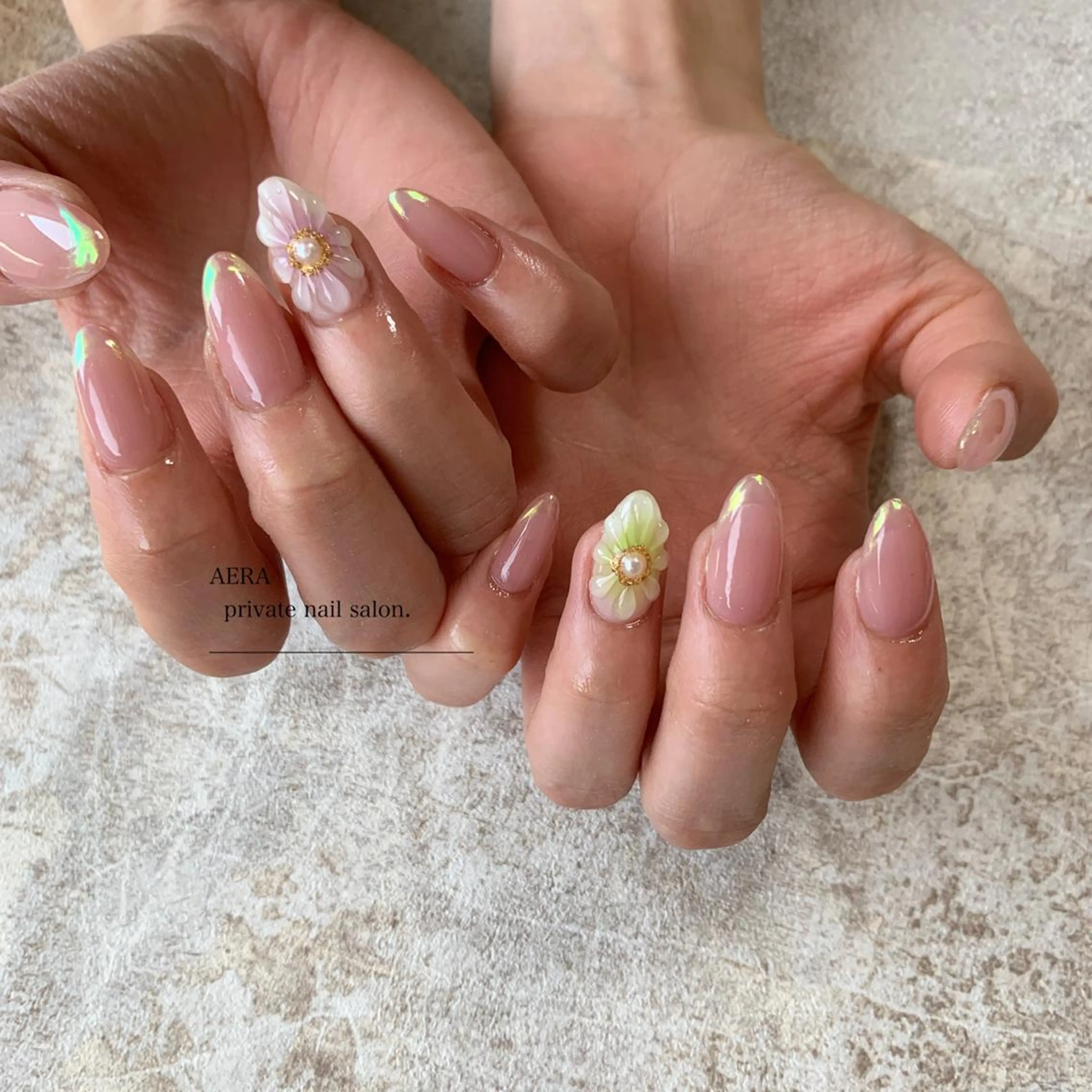 ネイル AERA nail shino🐱⸝꙳のネイルデザイン