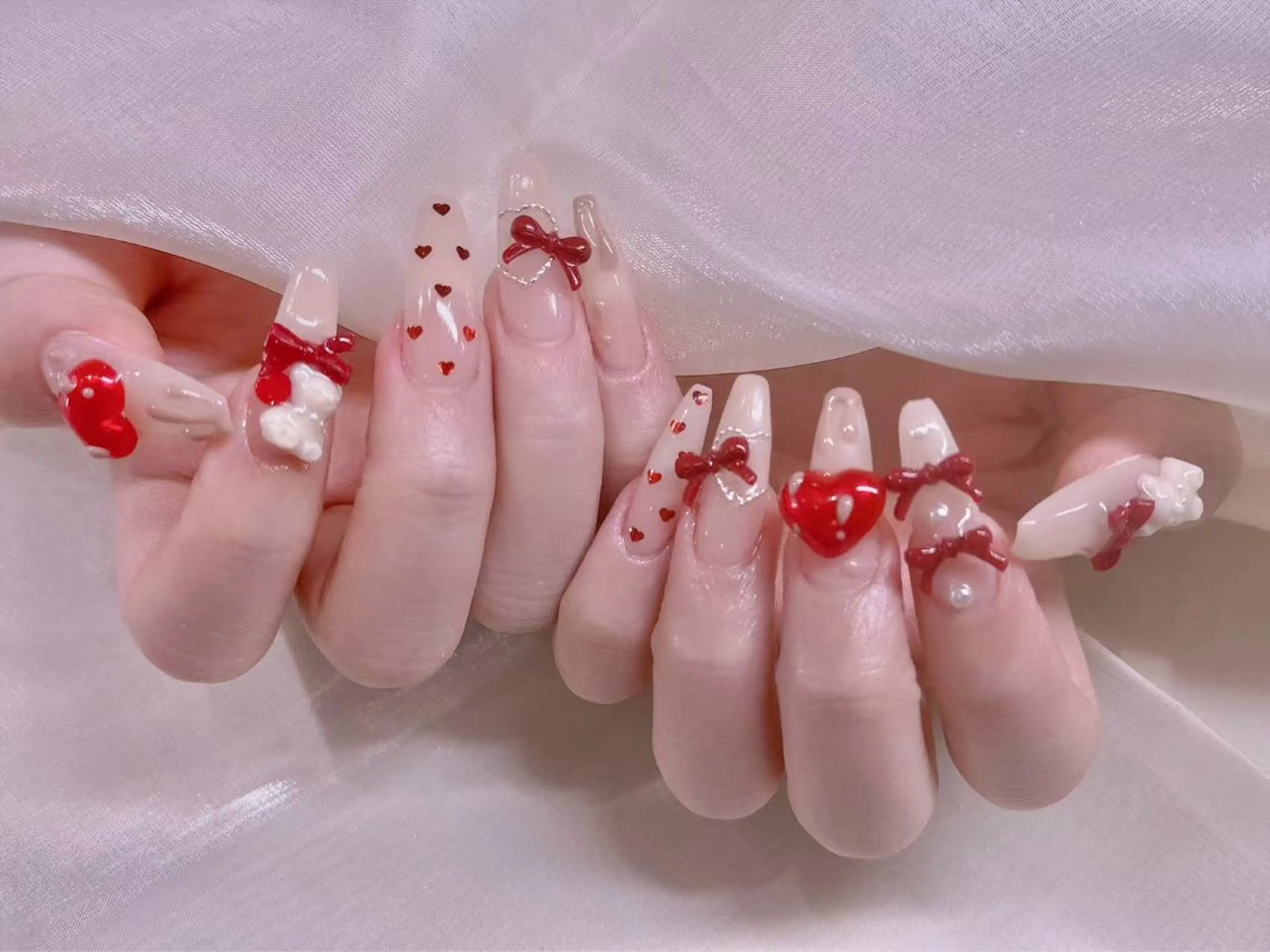 ネイル 長さだし専門店 M2　rikaのネイルデザイン