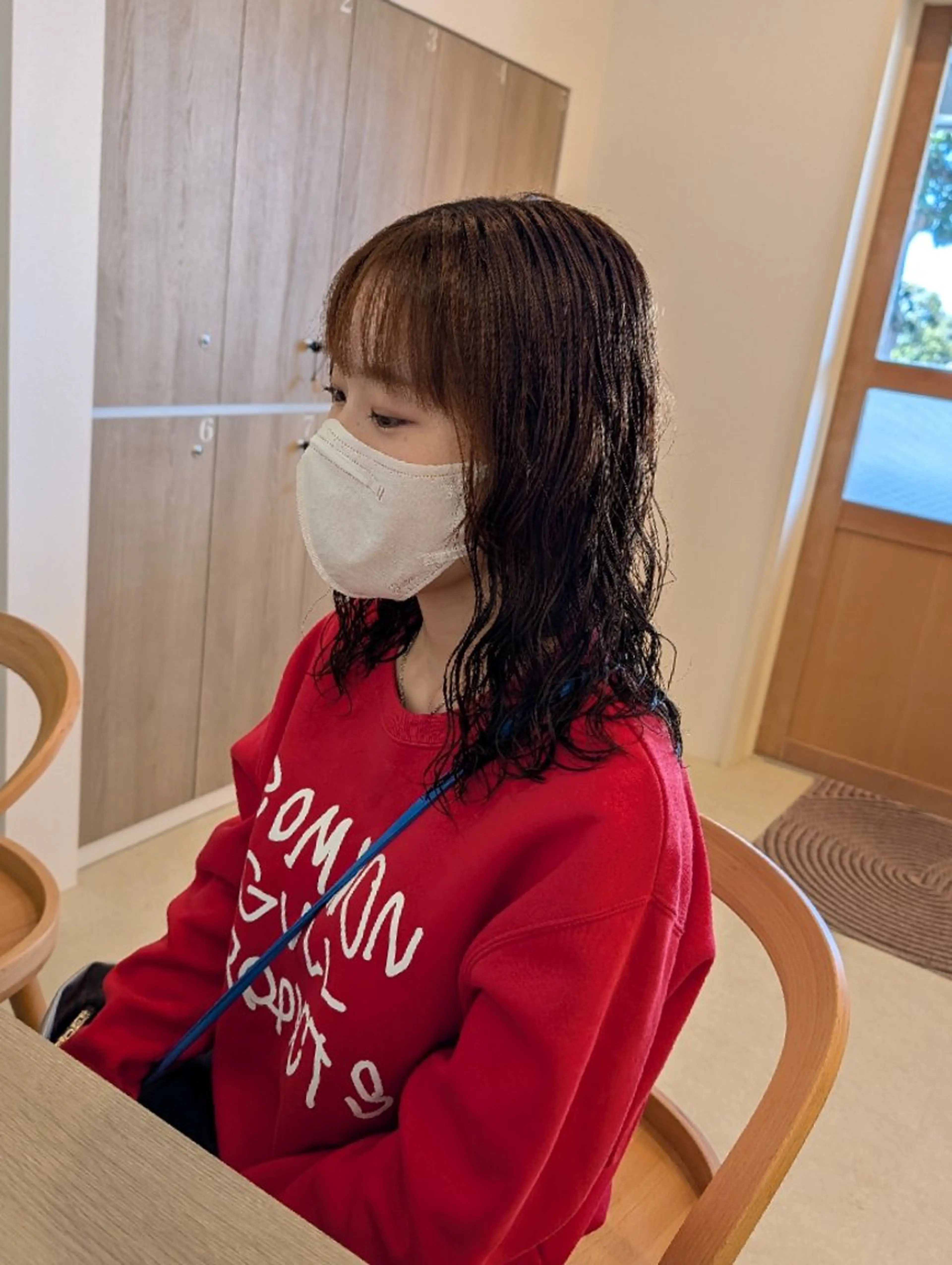 セミロング パーマ カット パーマ ルプラボウ　小野寺 菜穂/豊橋/パーマのヘアスタイル