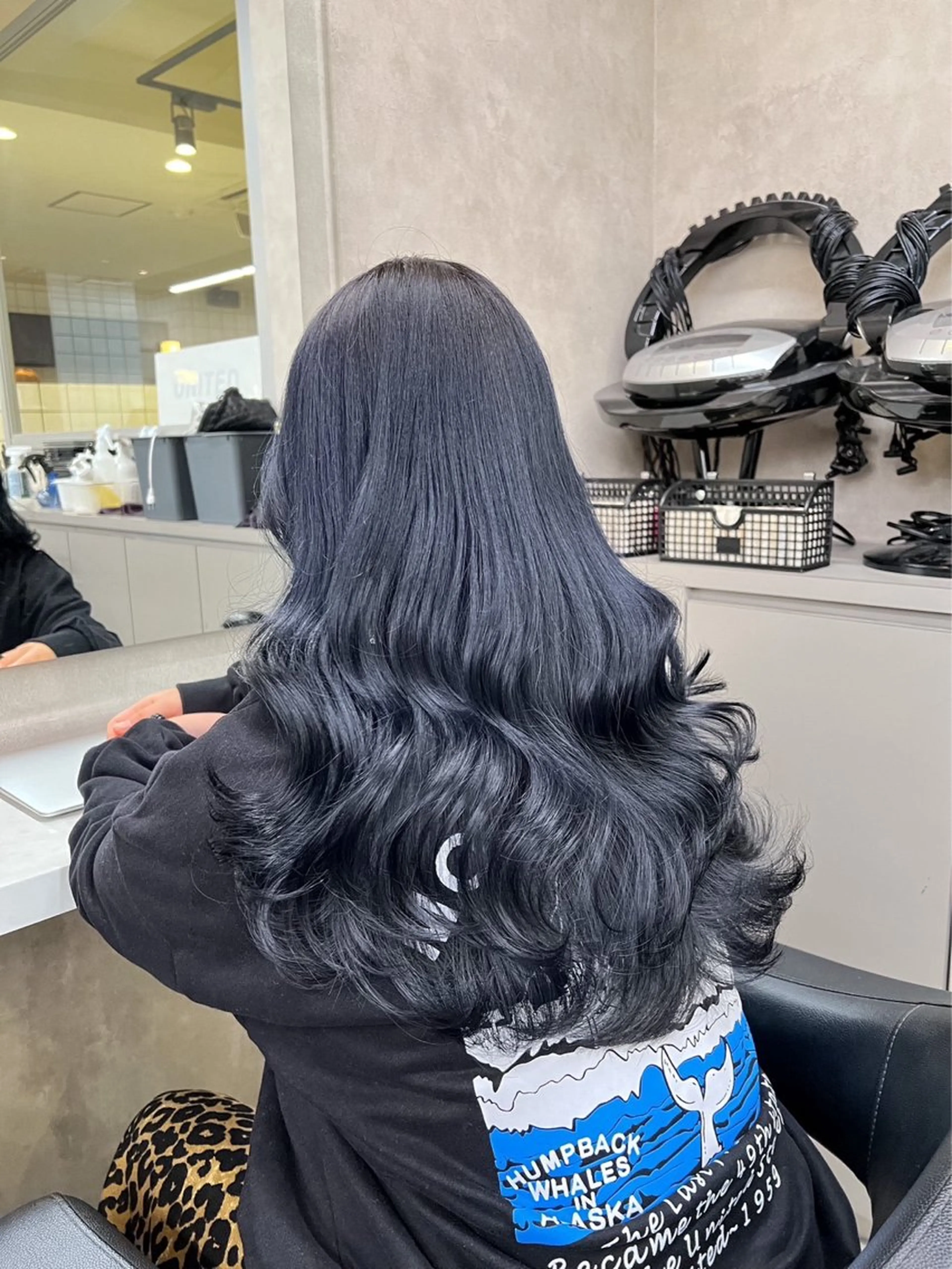 ロング カラー ヘアカラー トリートメント ヘッドスパ ヘアセット 🦋色落ち綺麗カラー メンズYUZU🦋‪のヘアスタイル