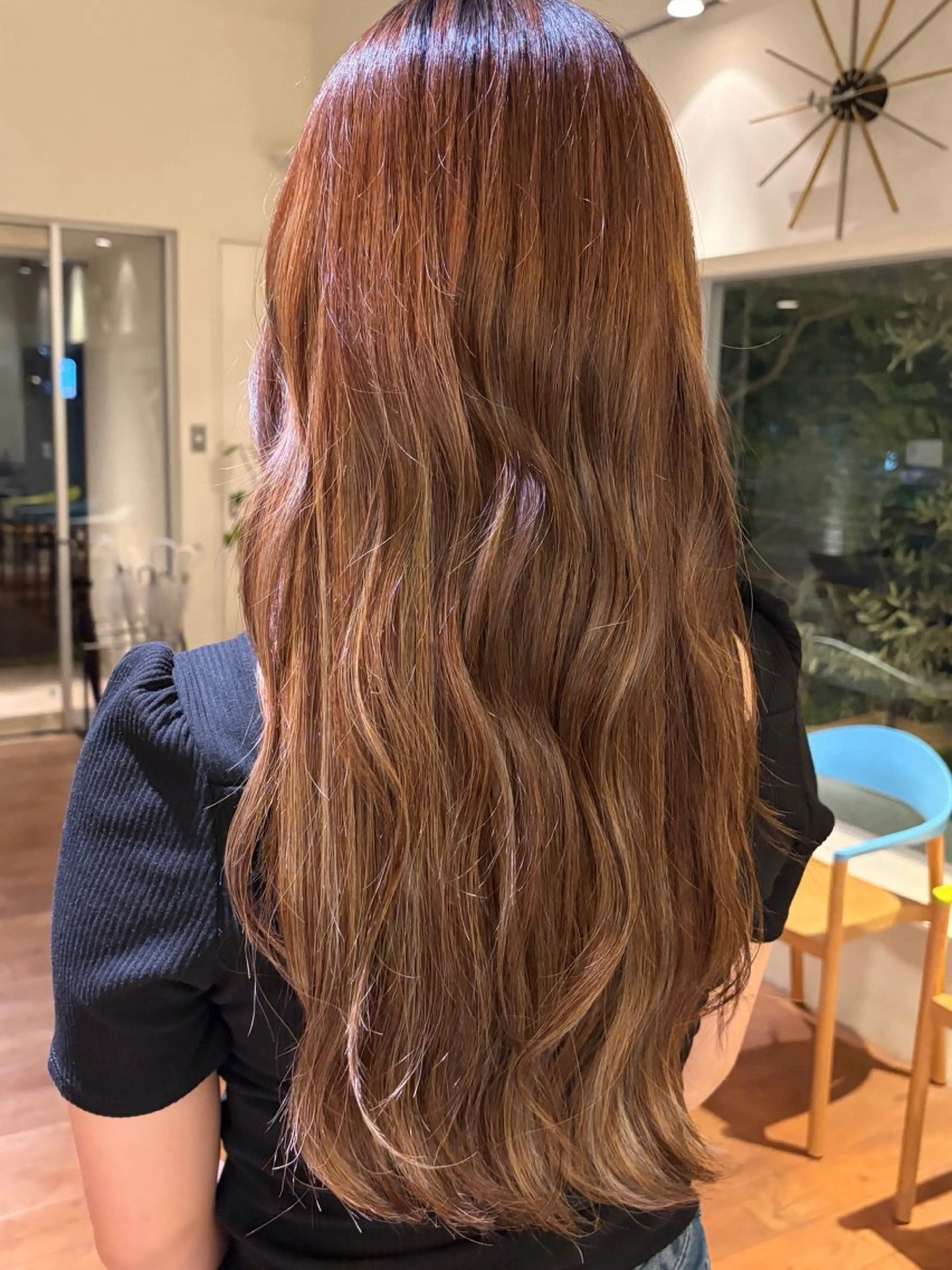 カラー はらだ まおのヘアスタイル