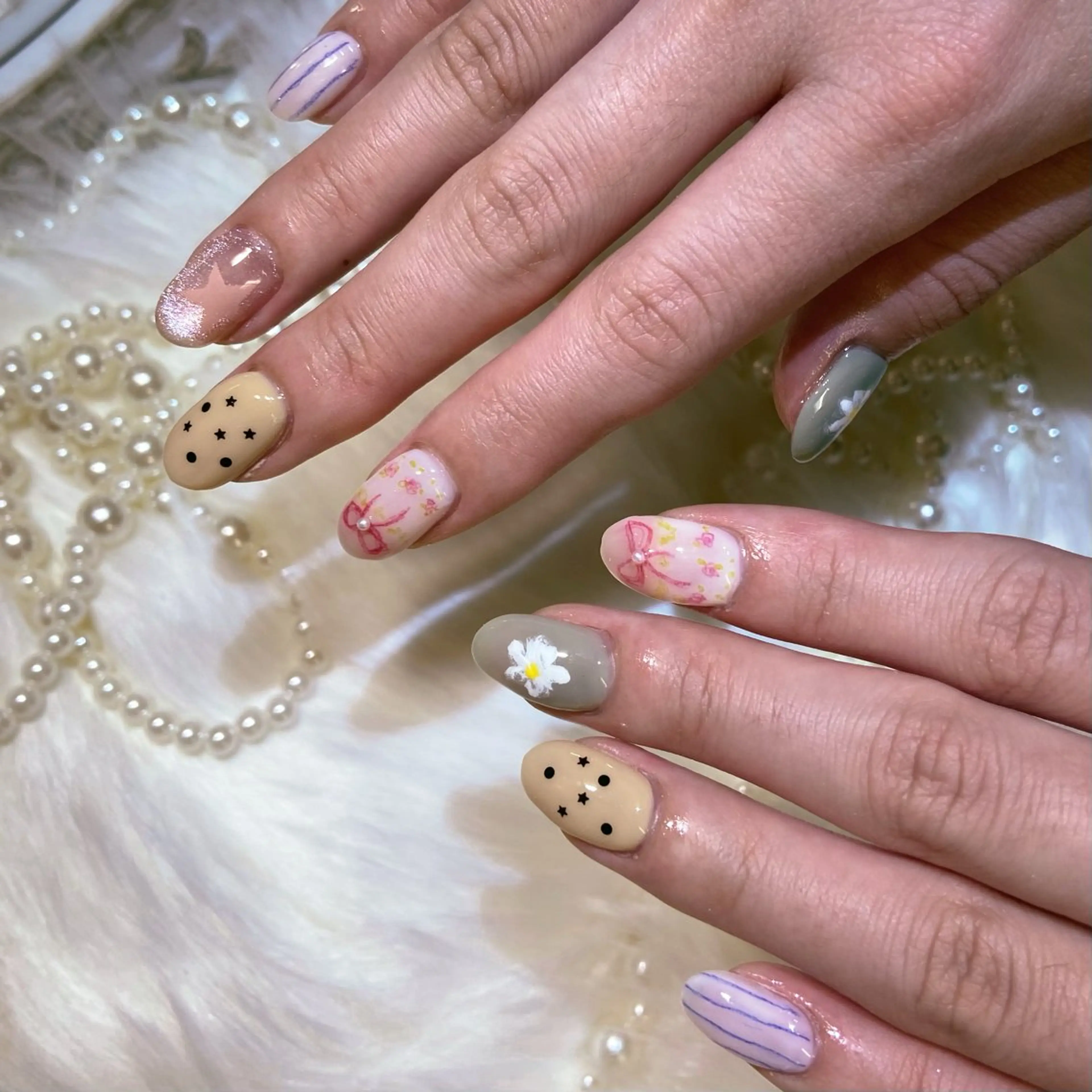 ネイル ハンドネイル ハンドケア す みのネイルデザイン