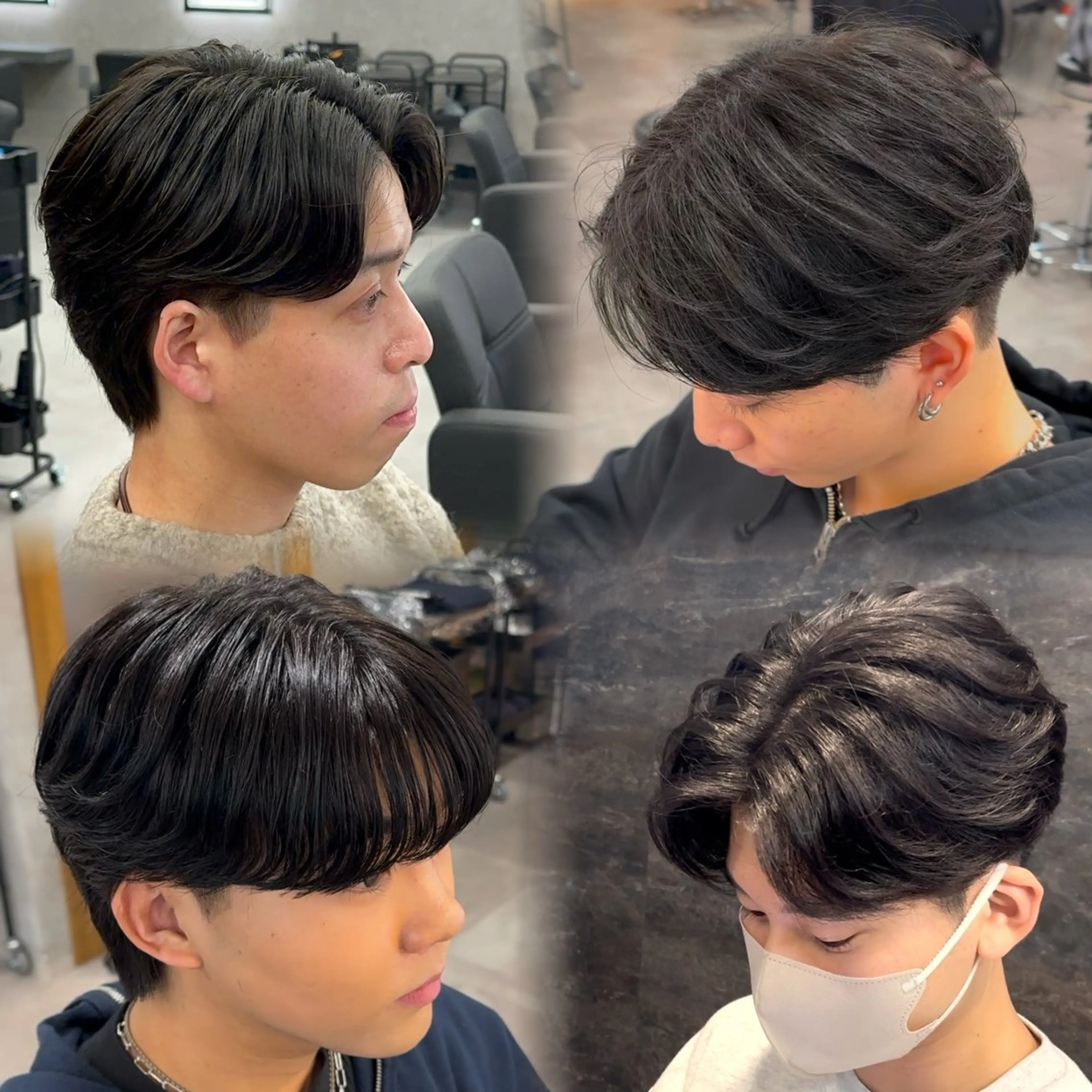 パーマ メンズ メンズパーマ ニュアンスパーマ カット パーマ 【札幌メンズ特化】 つばさ🔥のヘアスタイル