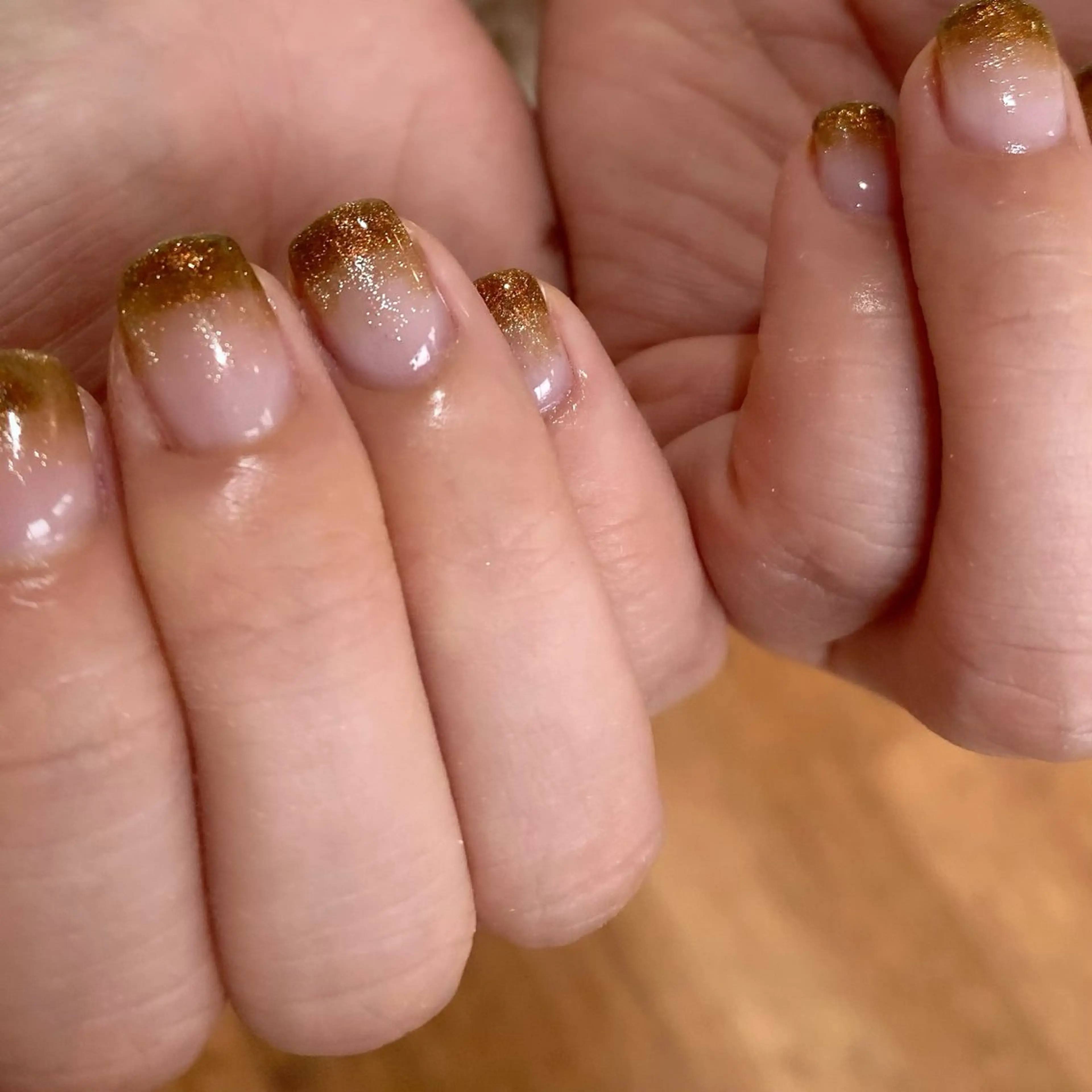 ネイル ブラウン グラデーション マグネットネイル ニュアンスネイル ハンドネイル to nailのその他イメージ