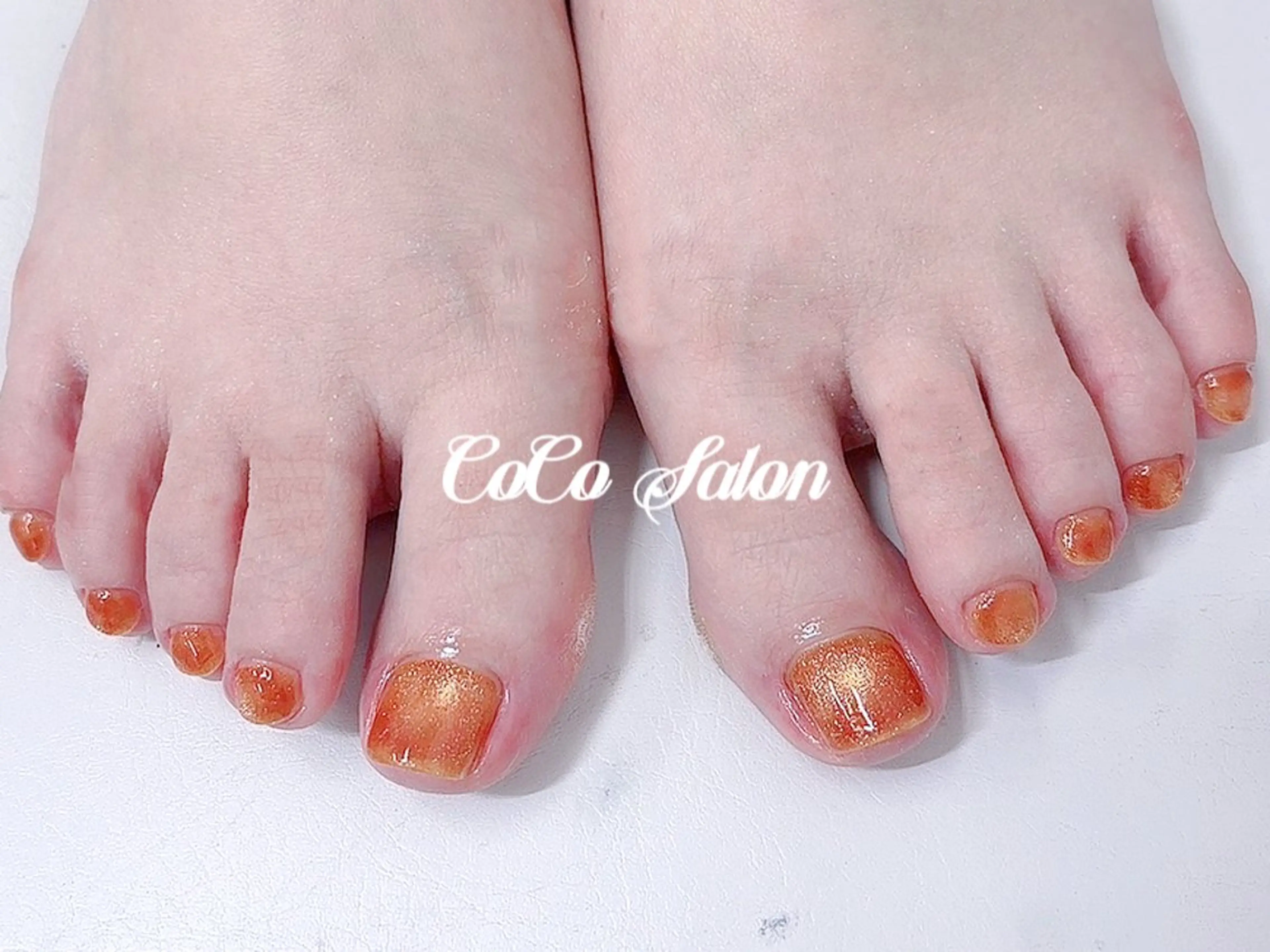 ネイル フットネイル マグネットネイル フットネイル CoCoSalon ネイル/まつ毛予約のネイルデザイン