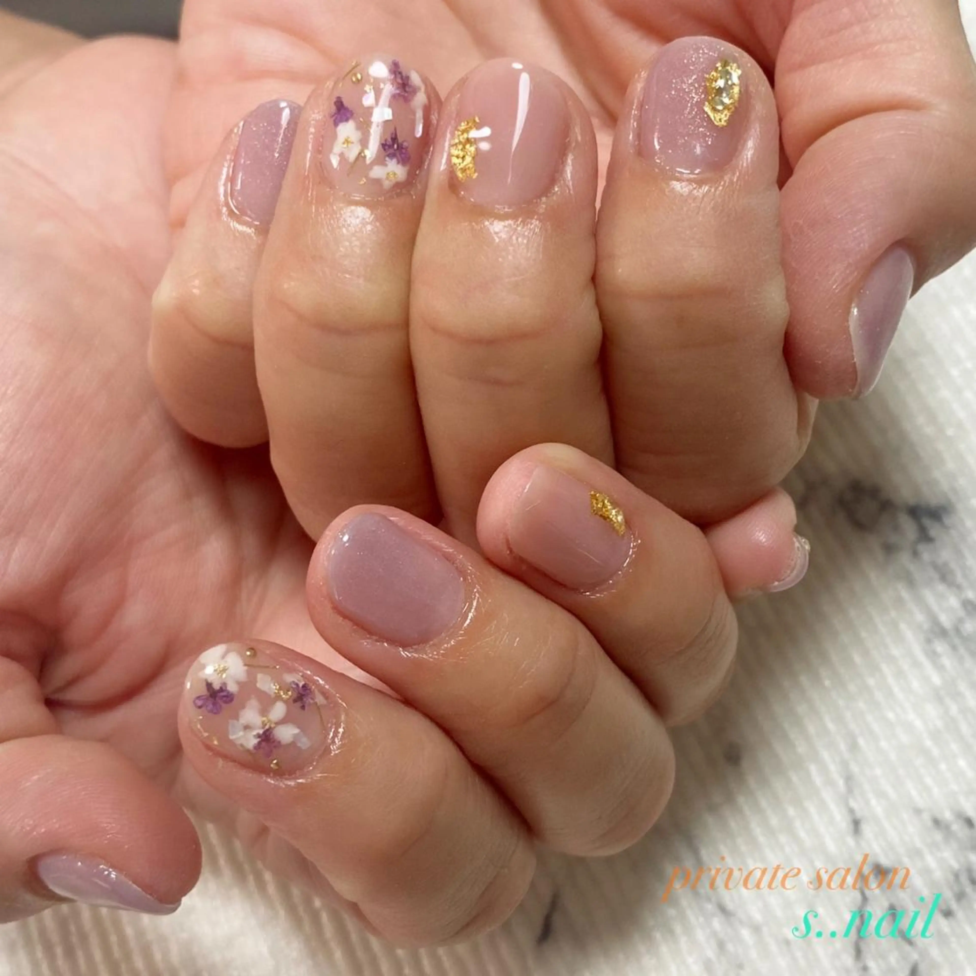 ネイル 持ち込み ハンドネイル フットネイル s..nail / MORITAのネイルデザイン