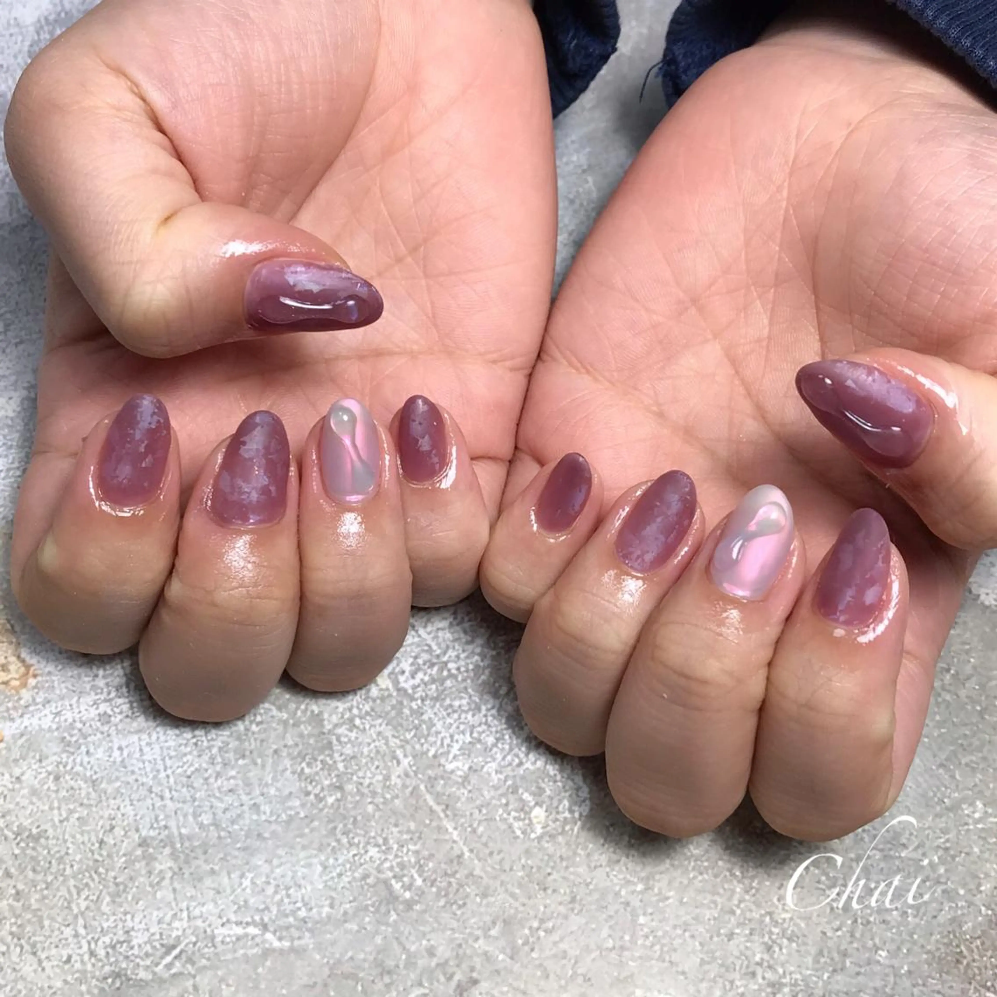 ネイル ハンドネイル 💅chainail _aiのネイルデザイン