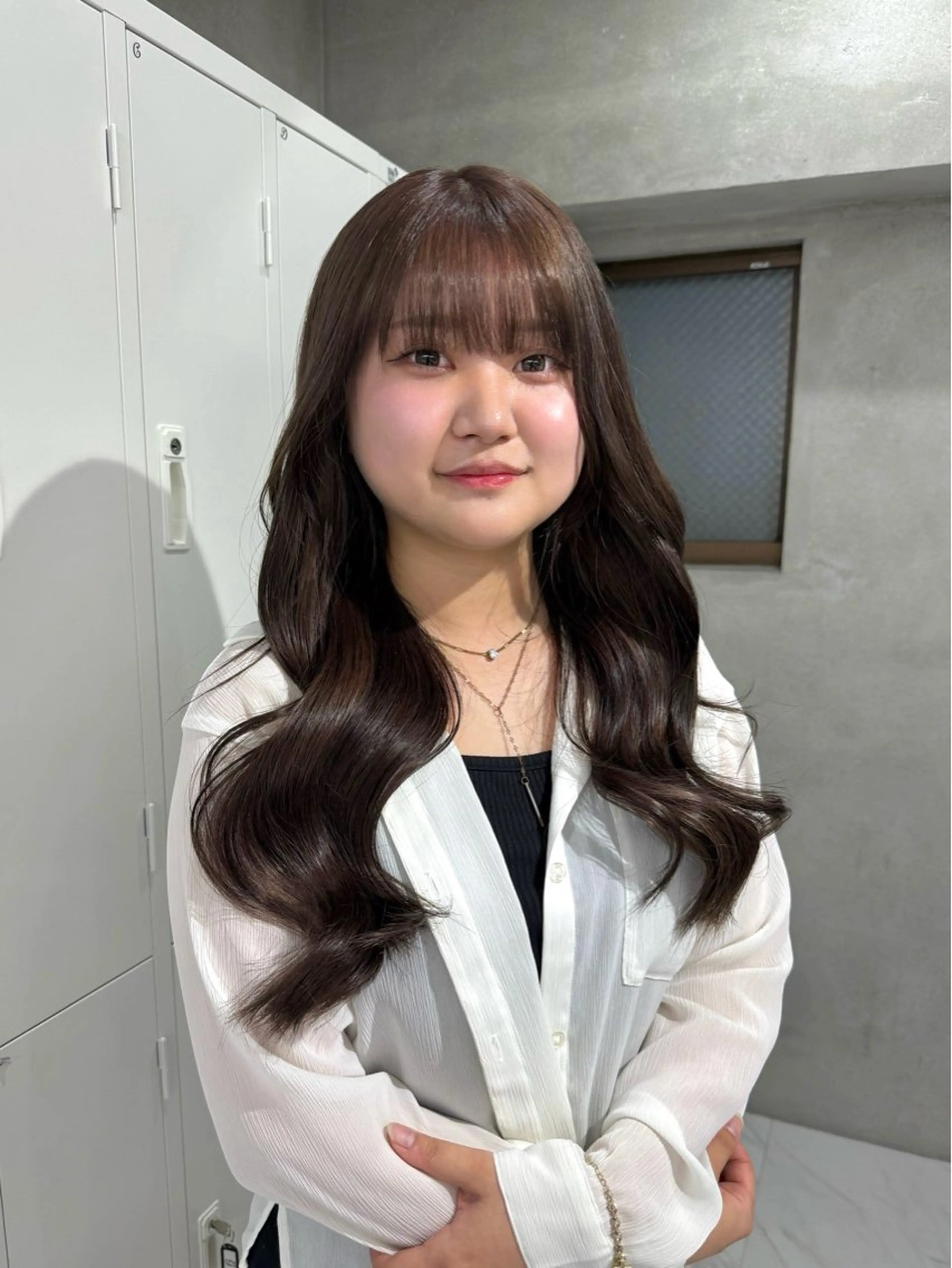 ヘアカラー sena⌇ベージュ⌇ ブリーチなしWカラーのヘアスタイル