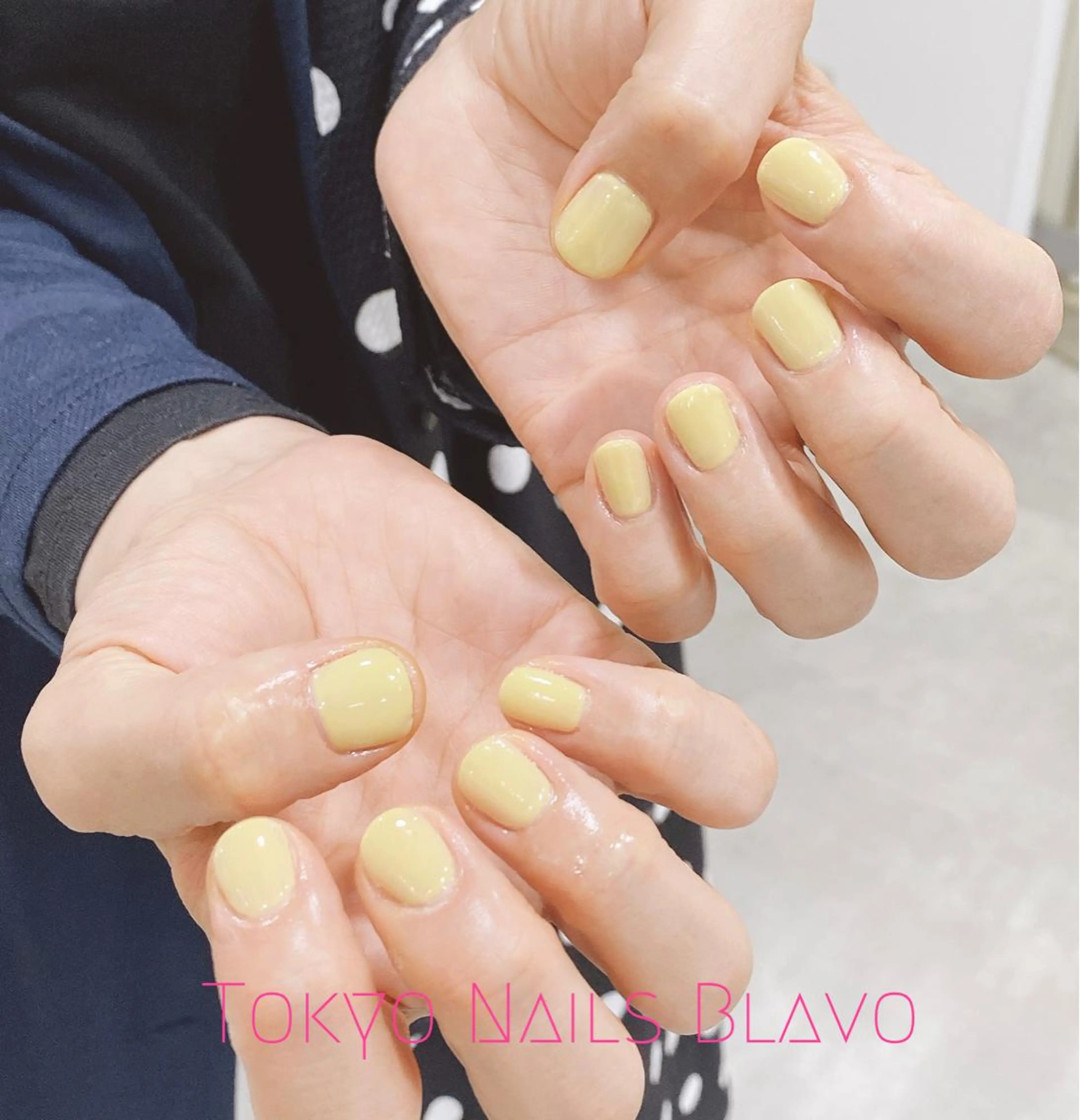 ネイル ワンカラーネイル T.N.B 山本陽子のネイルデザイン