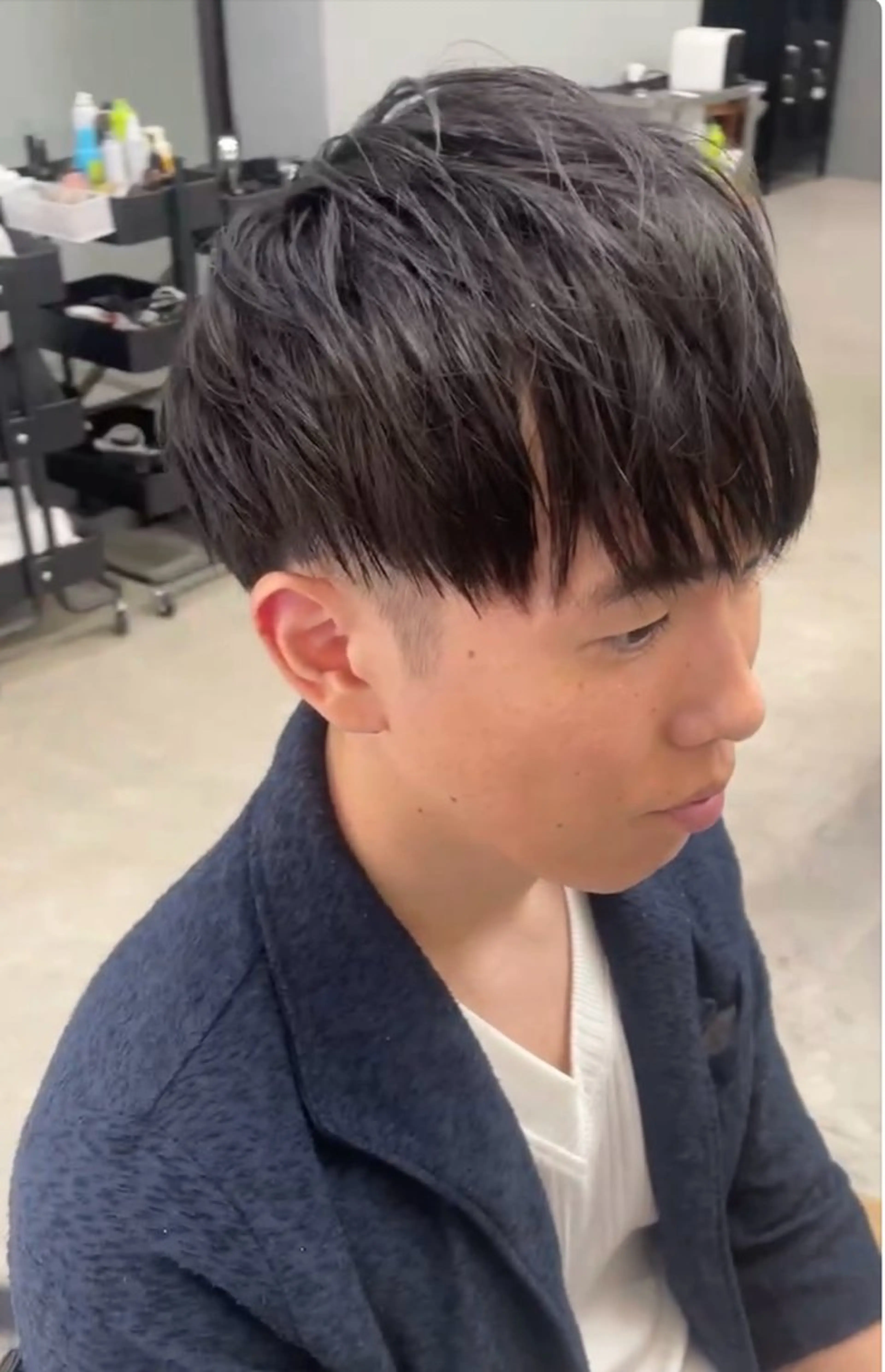 ショート パーマ メンズ メンズ専門サロン wokeのヘアスタイル