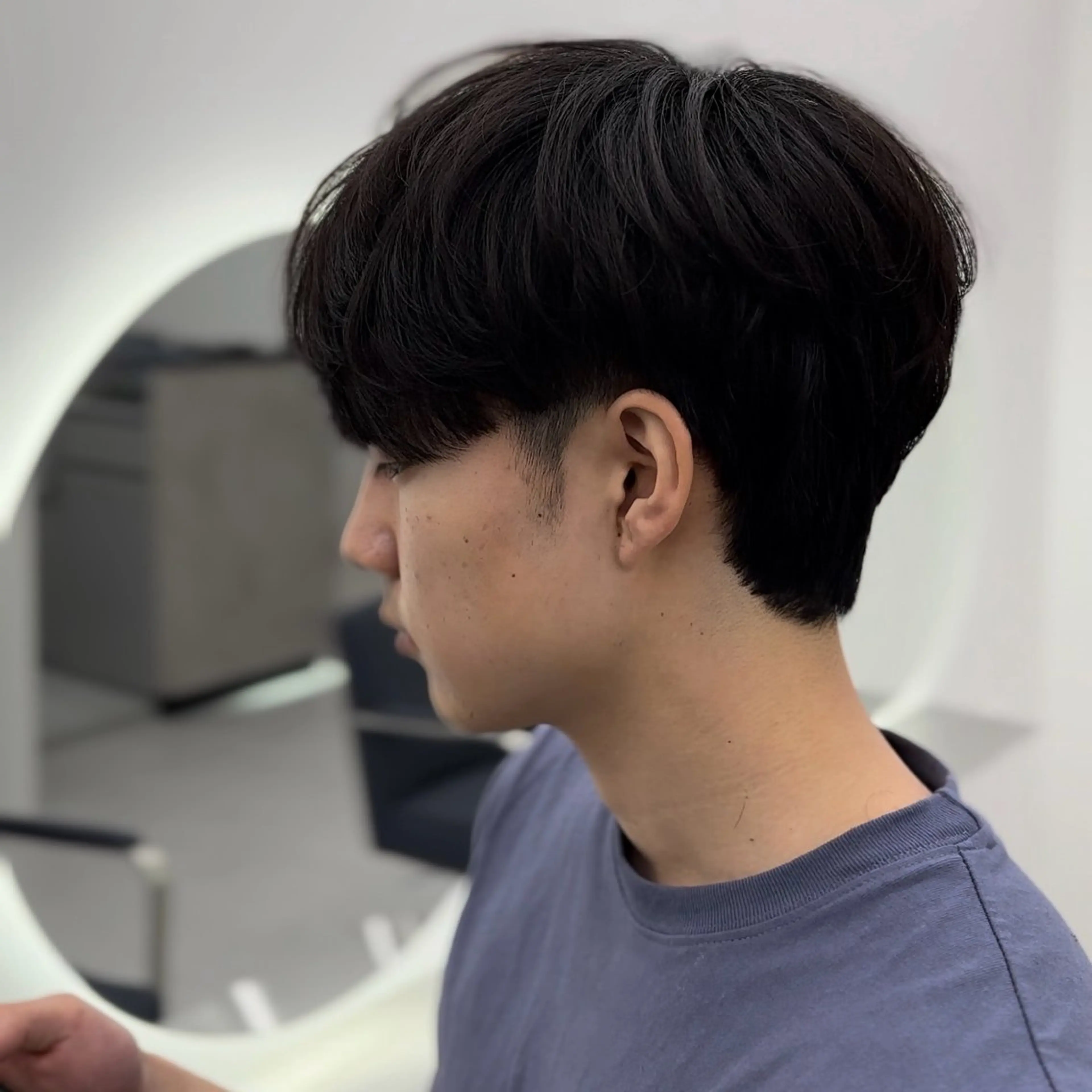 メンズ マッシュ 日向 蓮のヘアスタイル