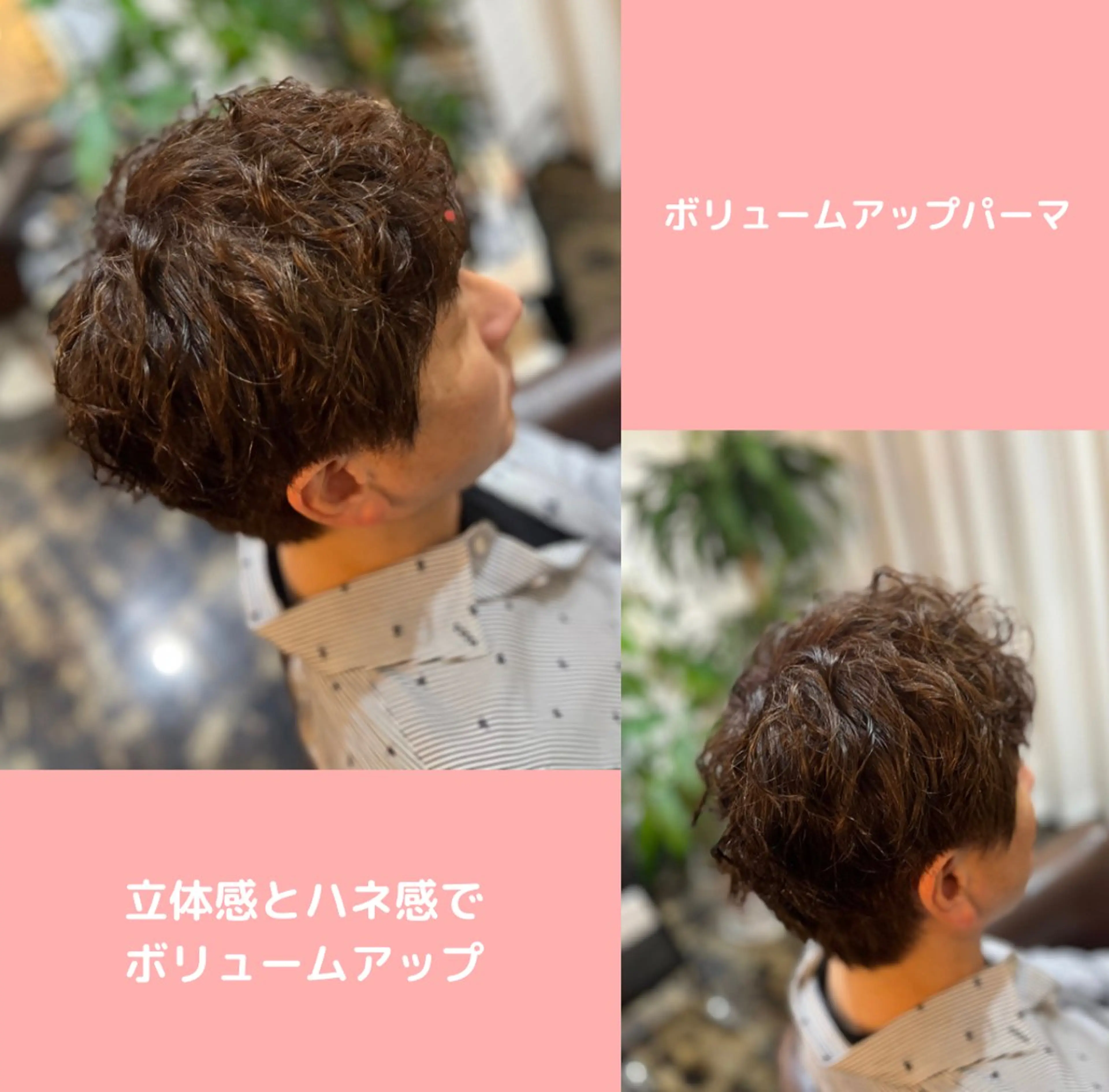 カラー パーマ メンズ 薄毛専門 メンズカットREEのヘアスタイル