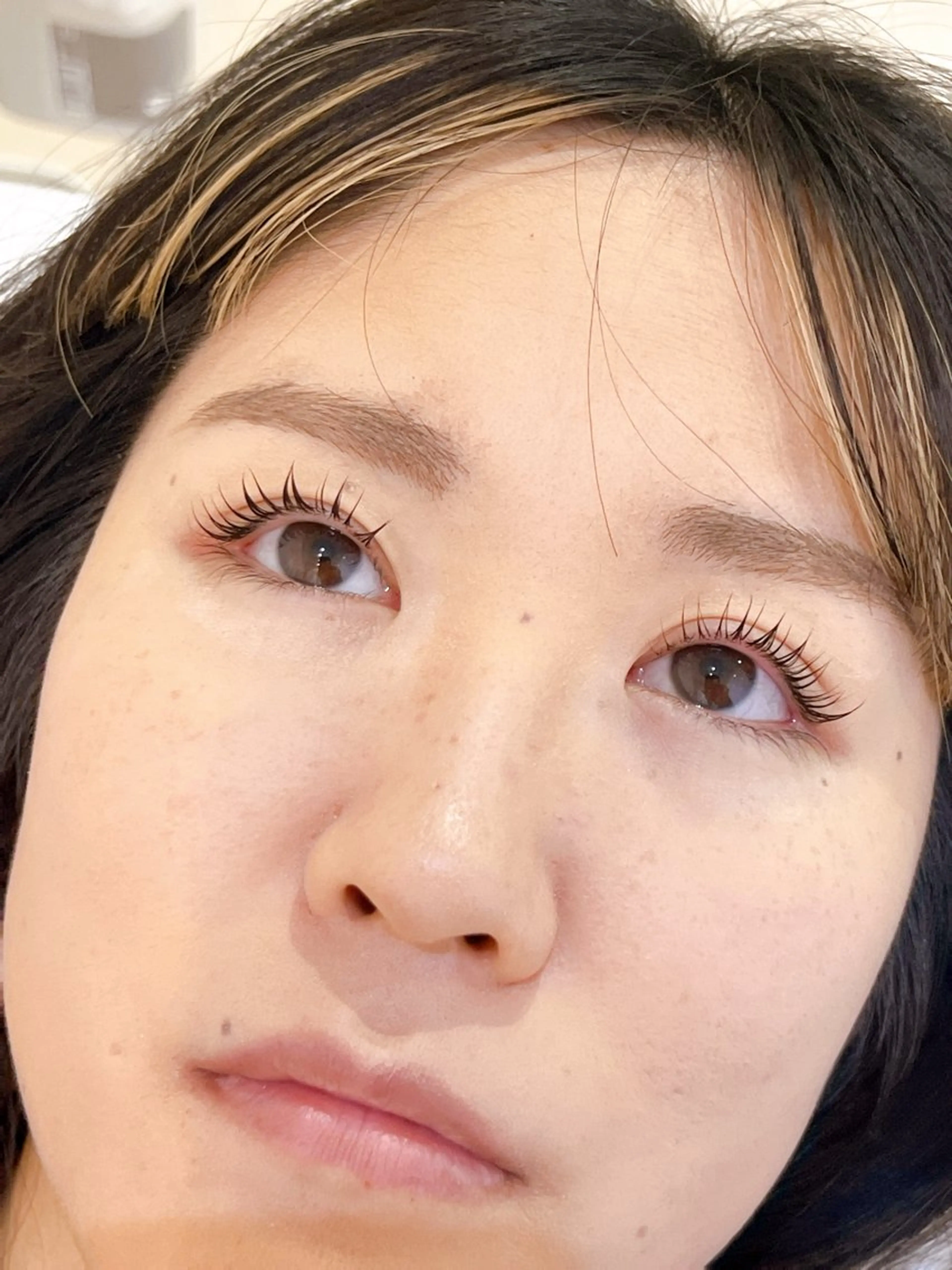 上のまつ毛パーマ上のみ🐶5000円（指名料500円）の写真