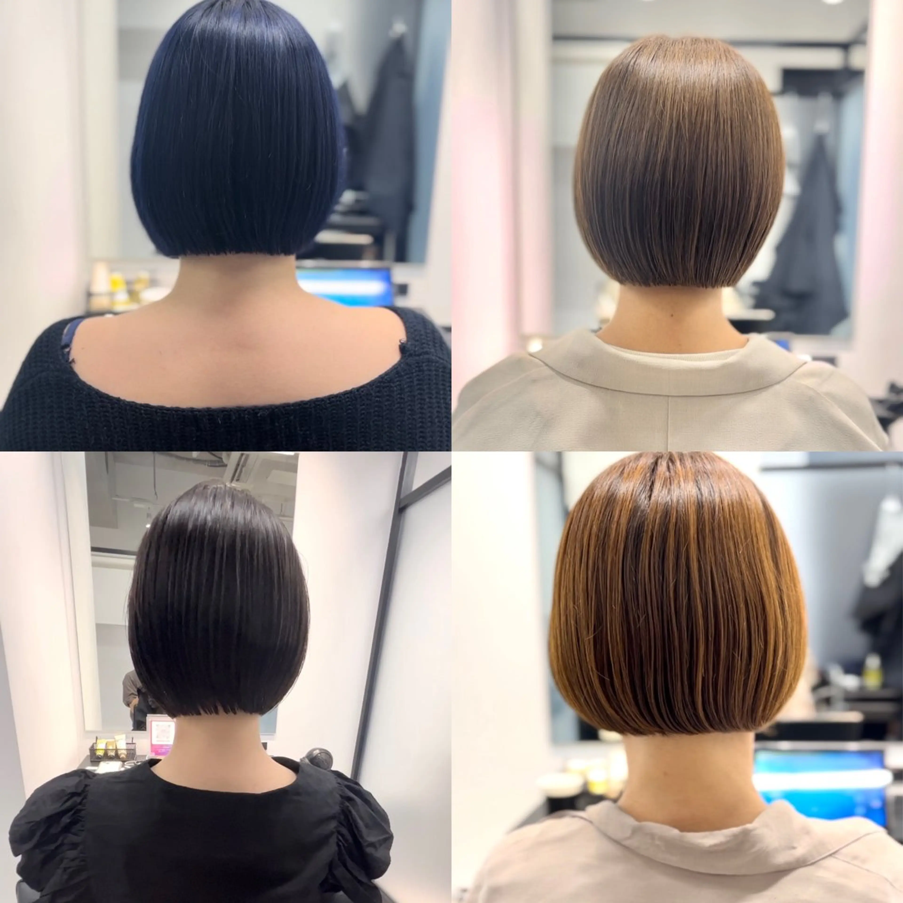 ショート カラー ボブ ショートヘア、ボブ こやさん　コヤマのヘアスタイル