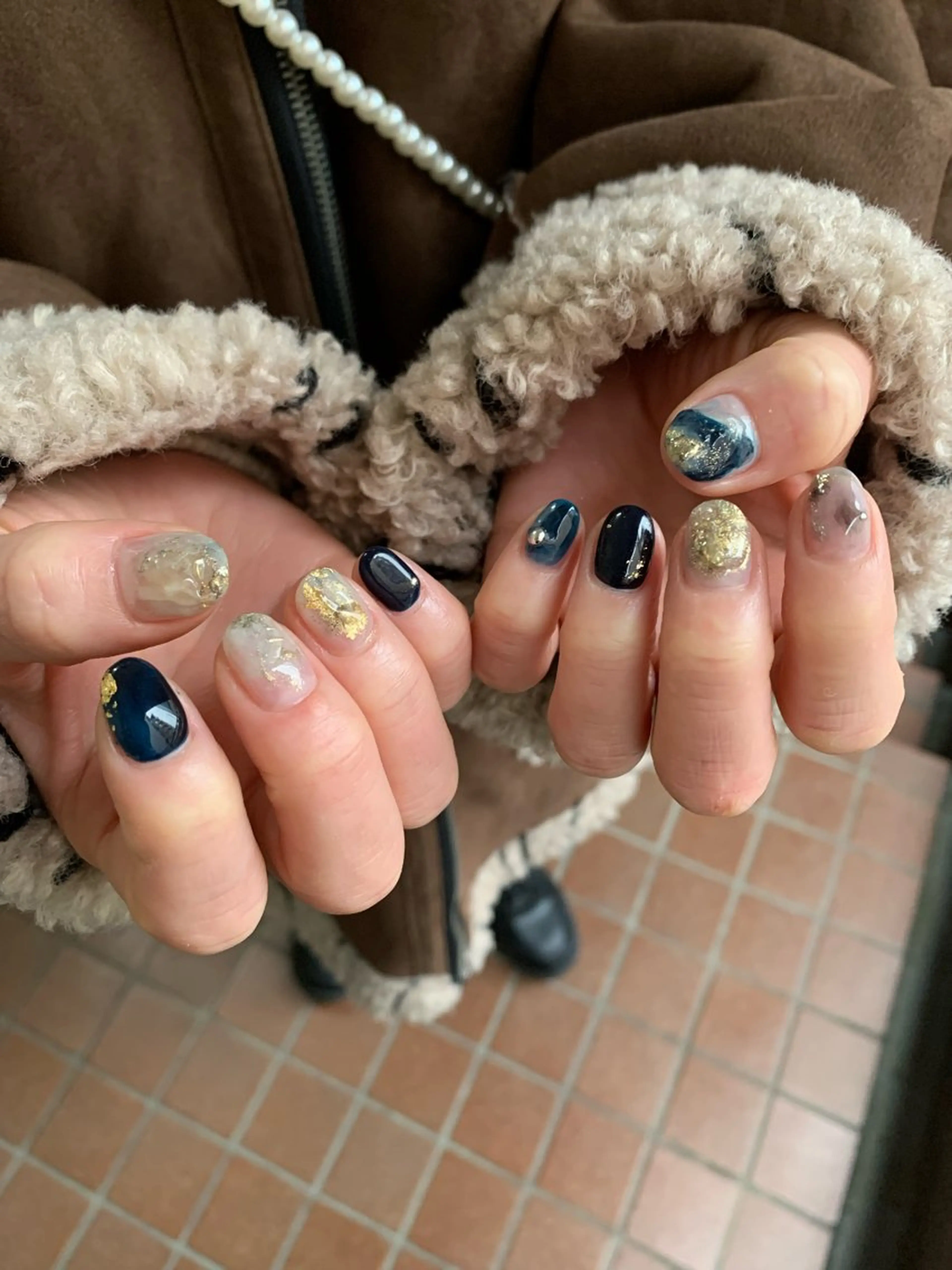 ネイル ニュアンスネイル ハンドネイル ハンドケア Kono Nanamiのネイルデザイン