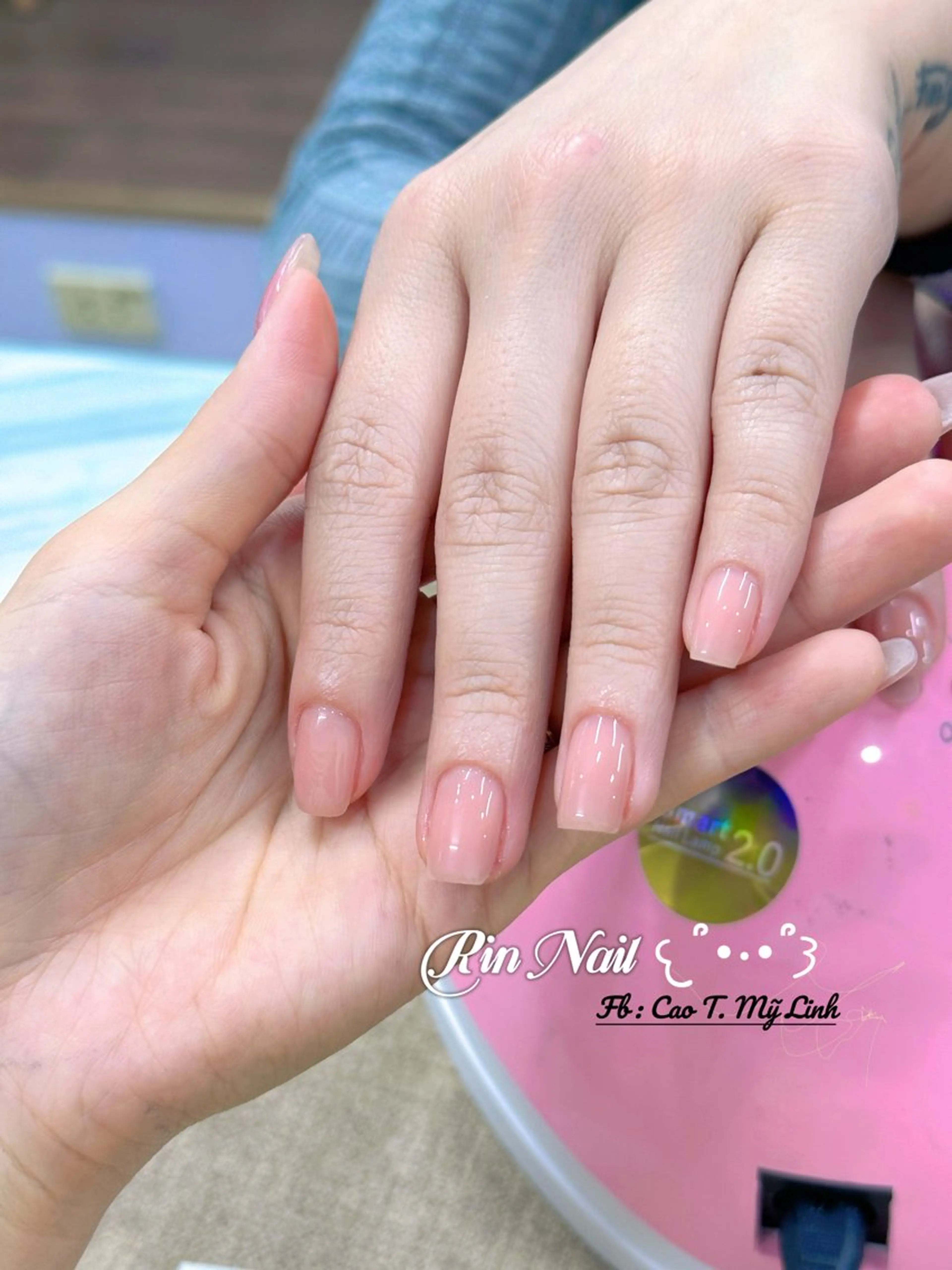 👉 初回限定✨ハンドネイル（ワンカラー）の写真