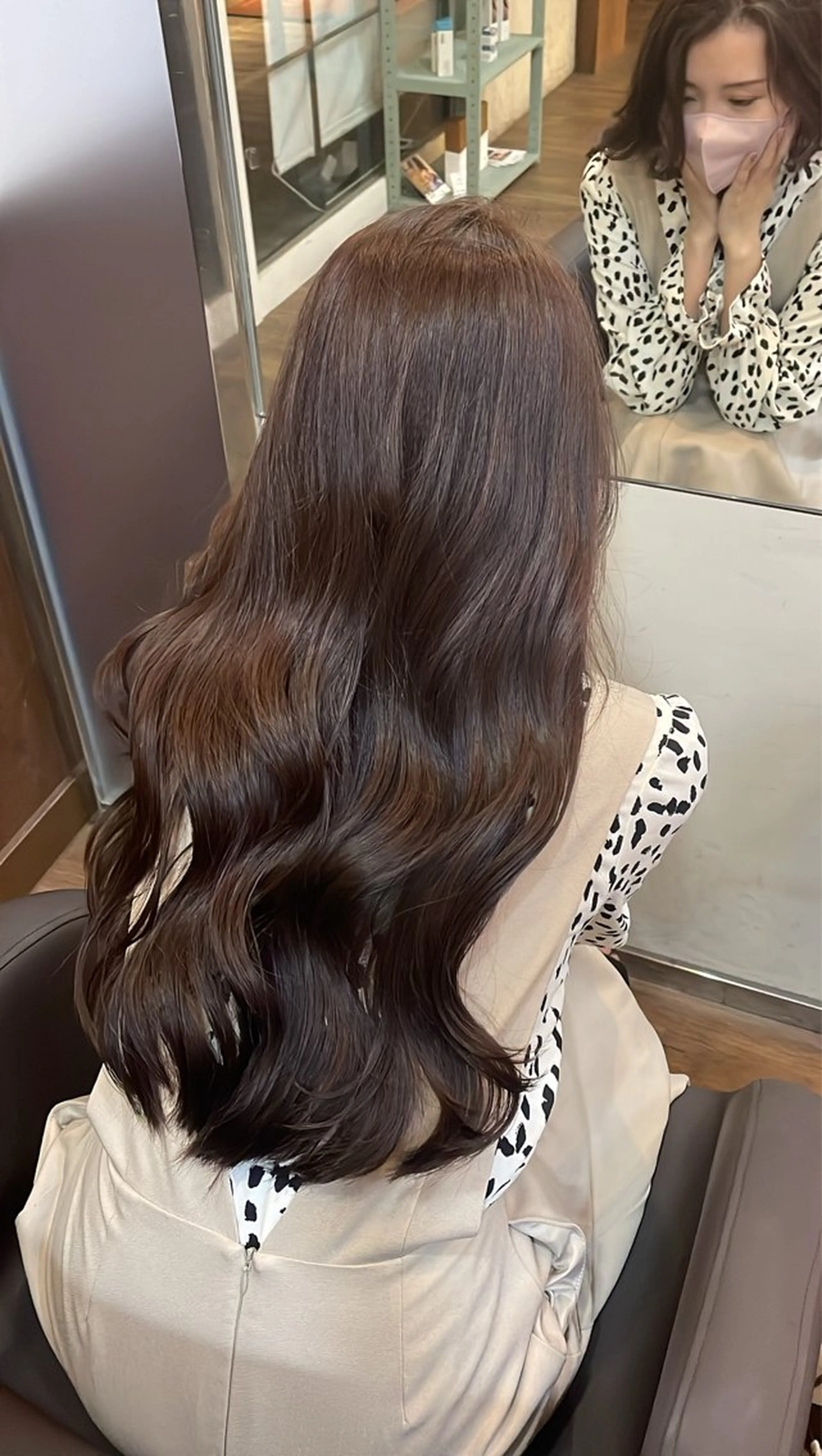 ロング カラー ヘアカラー トリートメント 透明感韓国ヘア♡ みつきのヘアスタイル