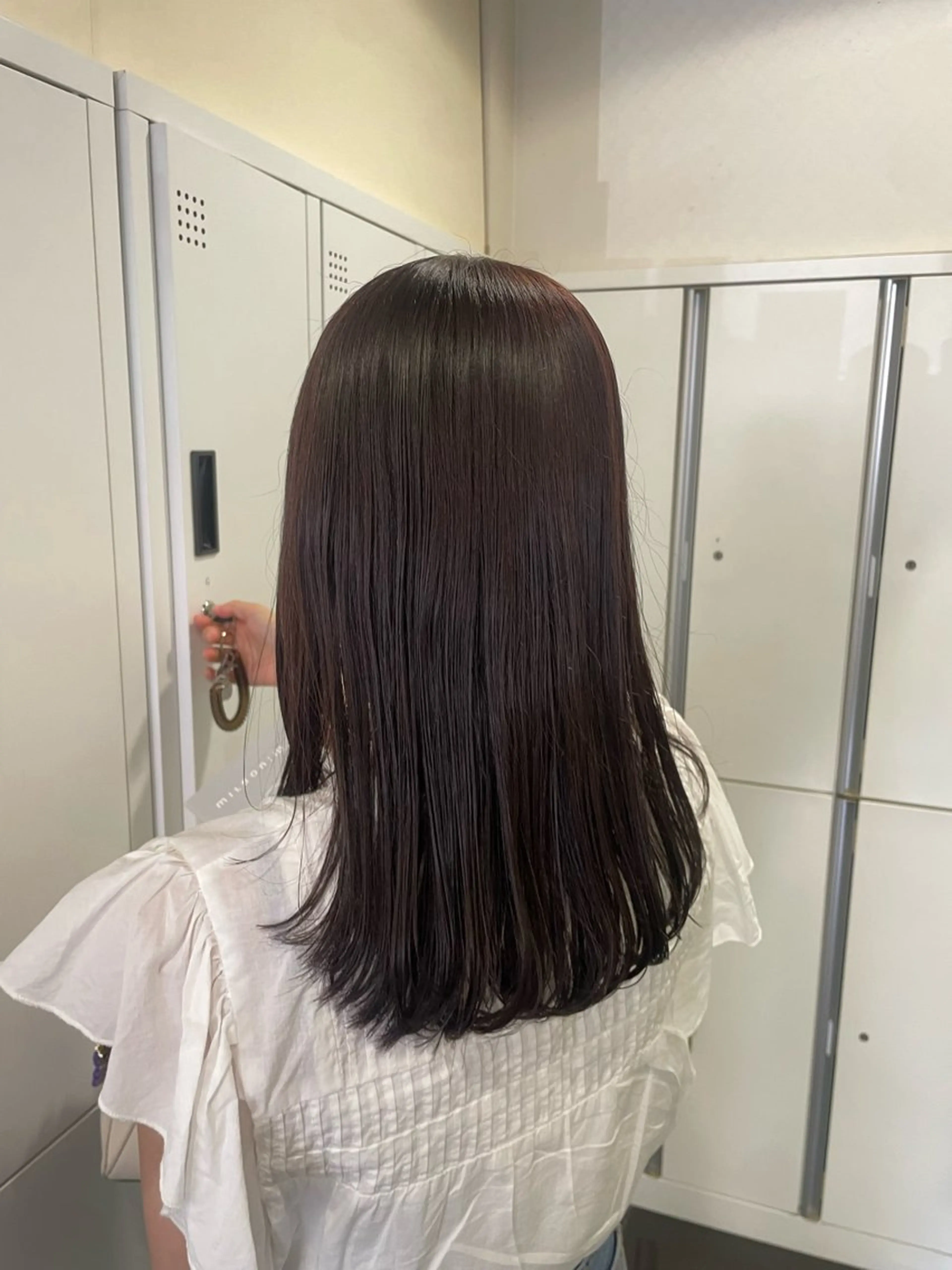 【祝・卒業🌸】黒髪卒業カラー＋カット＋プチトリートメントの写真