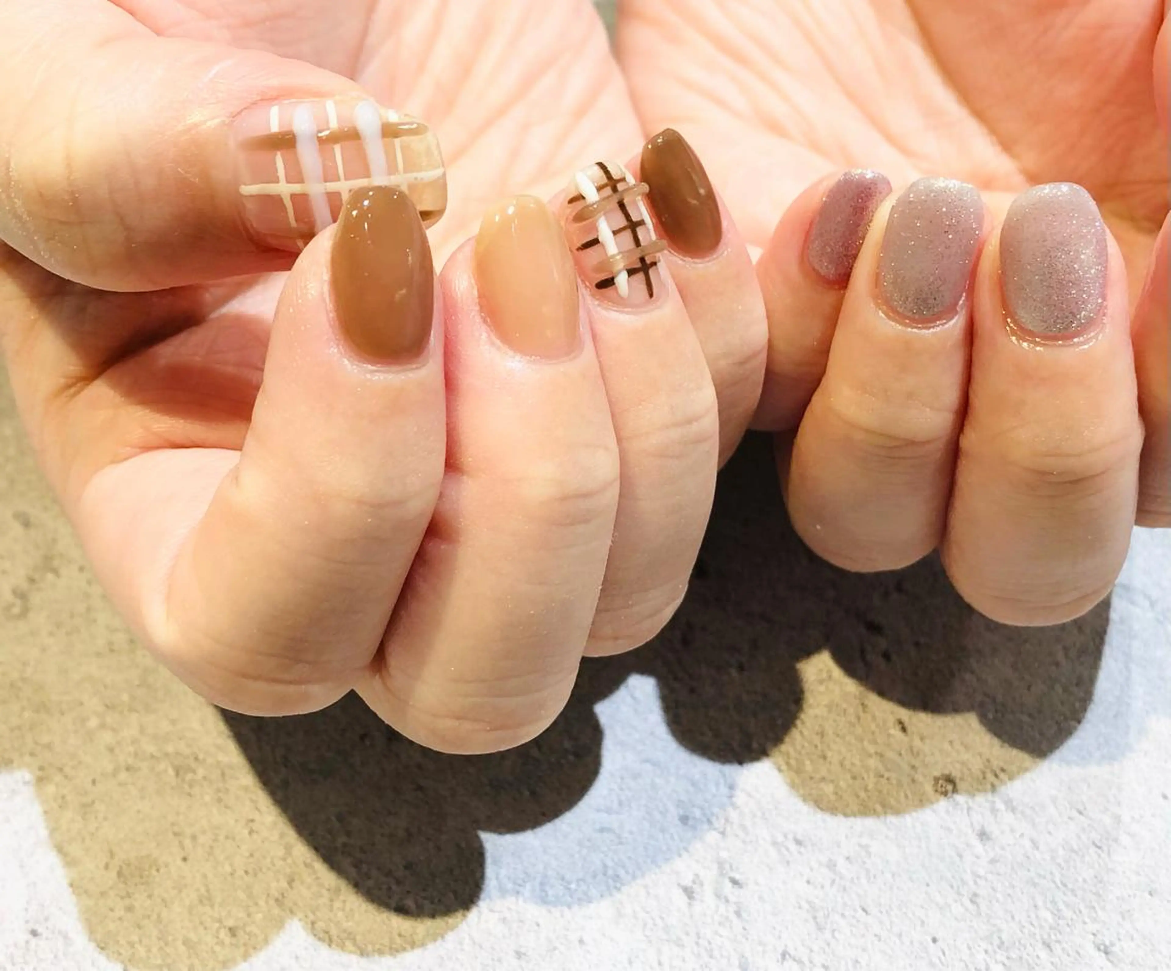 ネイル 舞田 苑香のネイルデザイン