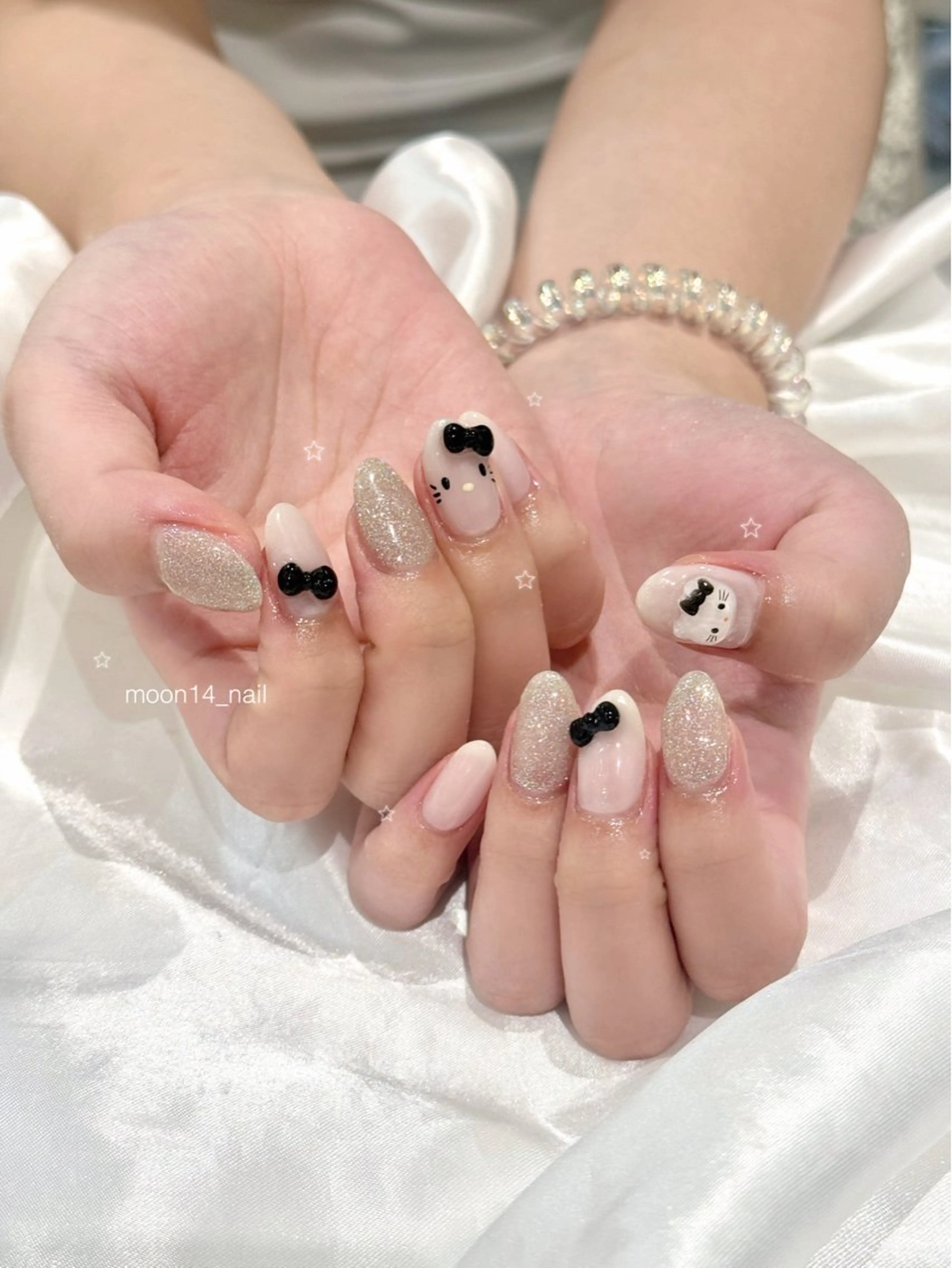 ネイル フラッシュネイル ジェルネイル パラジェル 夏ネイル ハンドネイル natsuki 💫のネイルデザイン