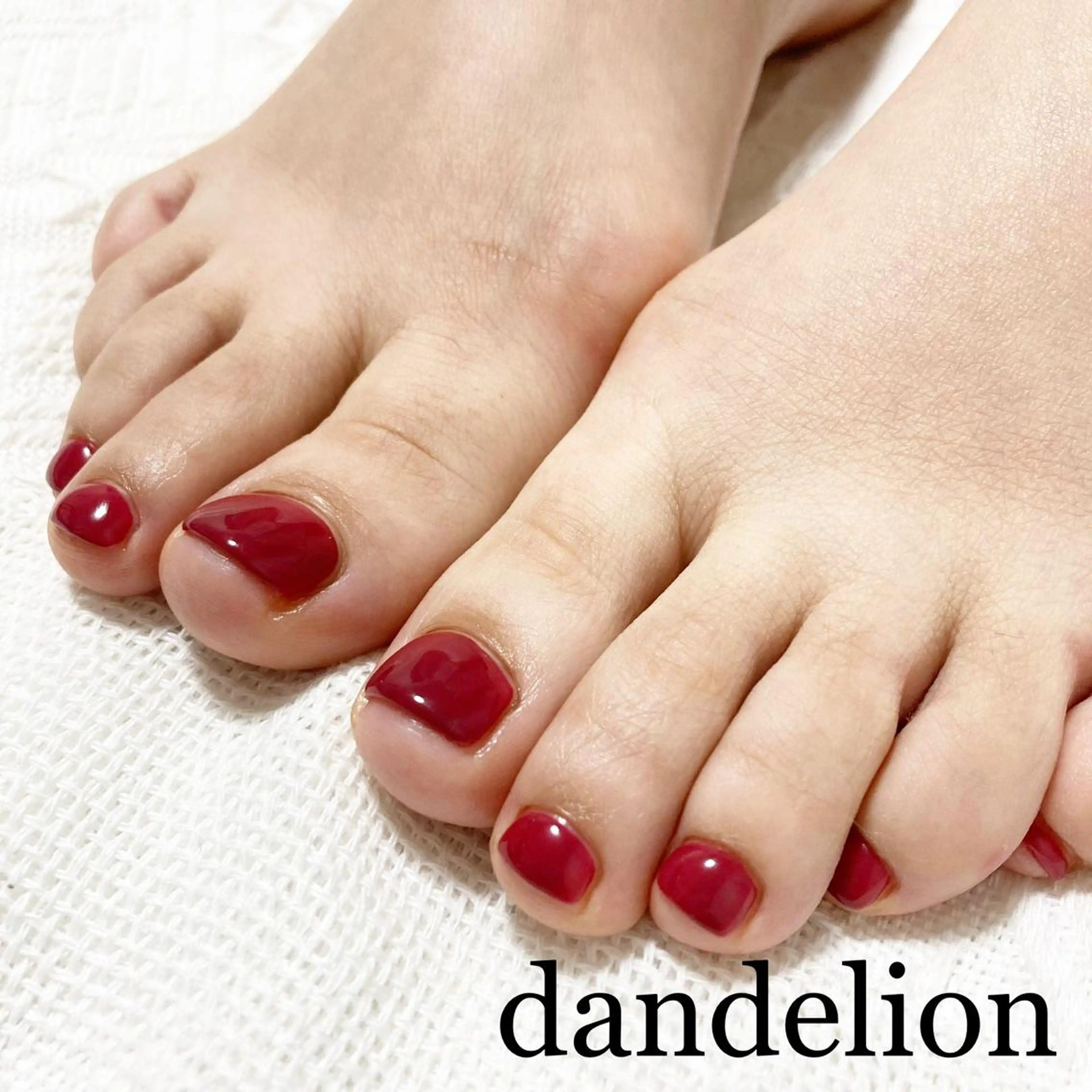 ネイル フットネイル dandelion ダンデライオンのネイルデザイン