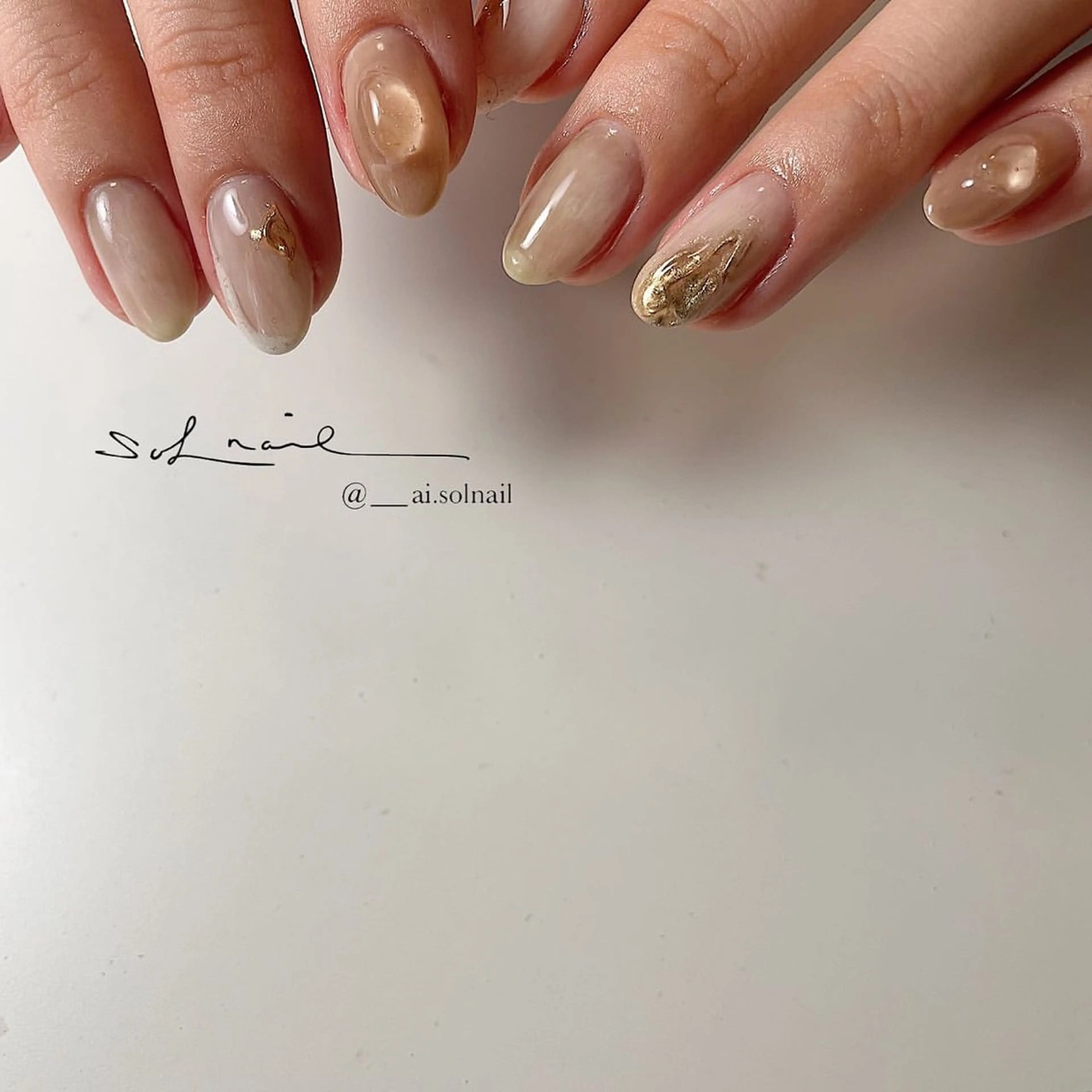 ネイル 🍃伏見 / soL nail / aiのネイルデザイン