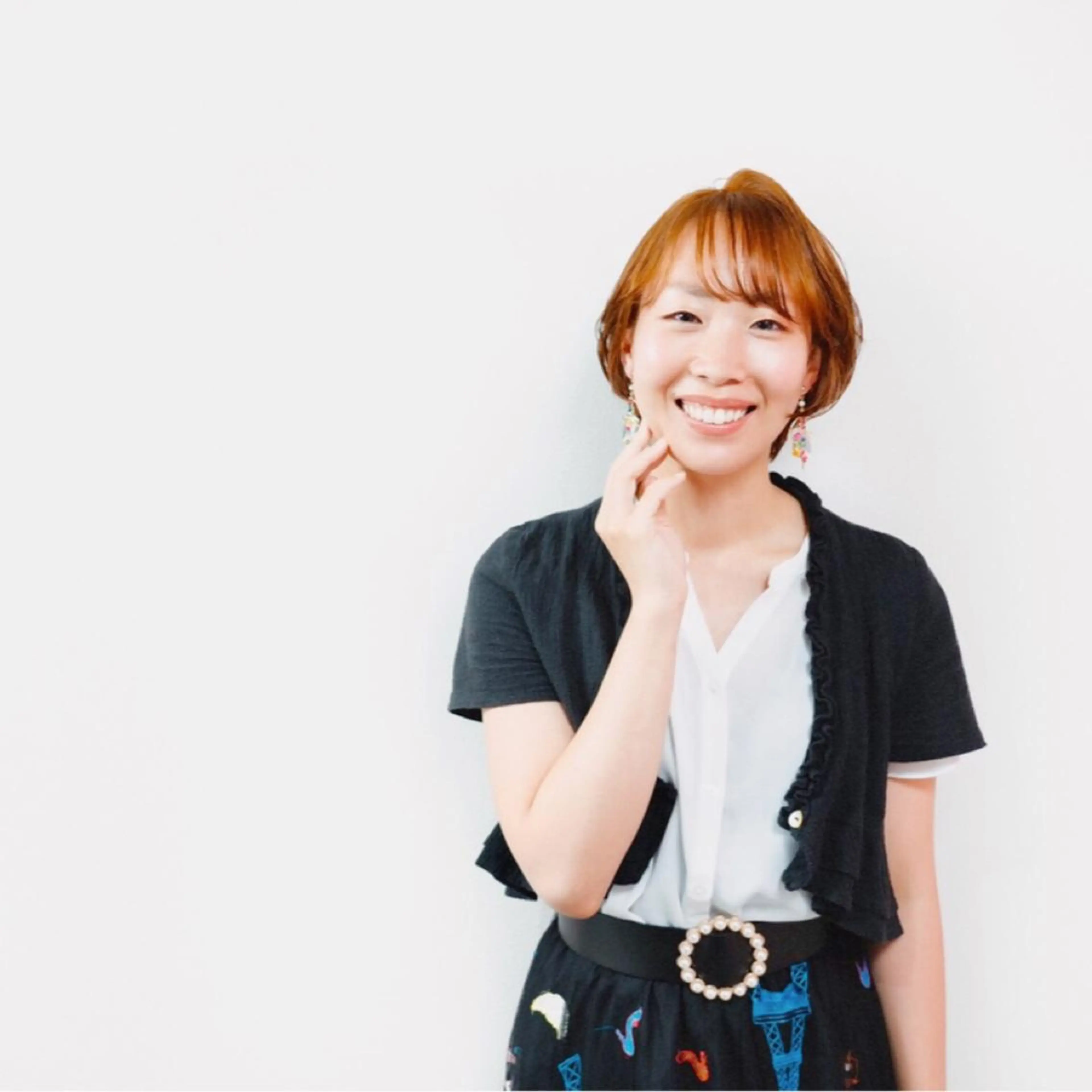 ショート カラー シェアハピ ヤマモトのヘアスタイル