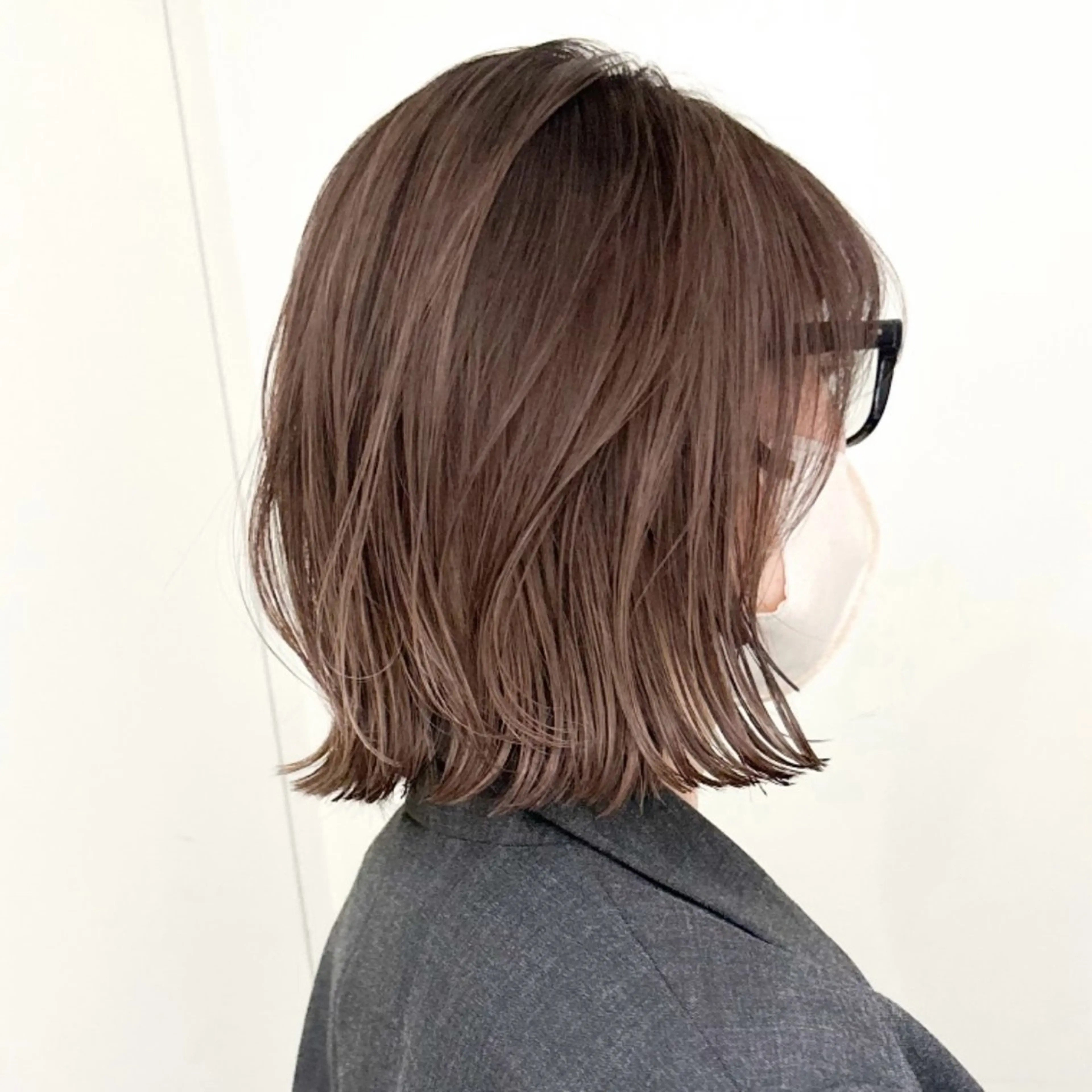 ミディアム カラー カット ヘアカラー ショート特化✨ 津々美のヘアスタイル