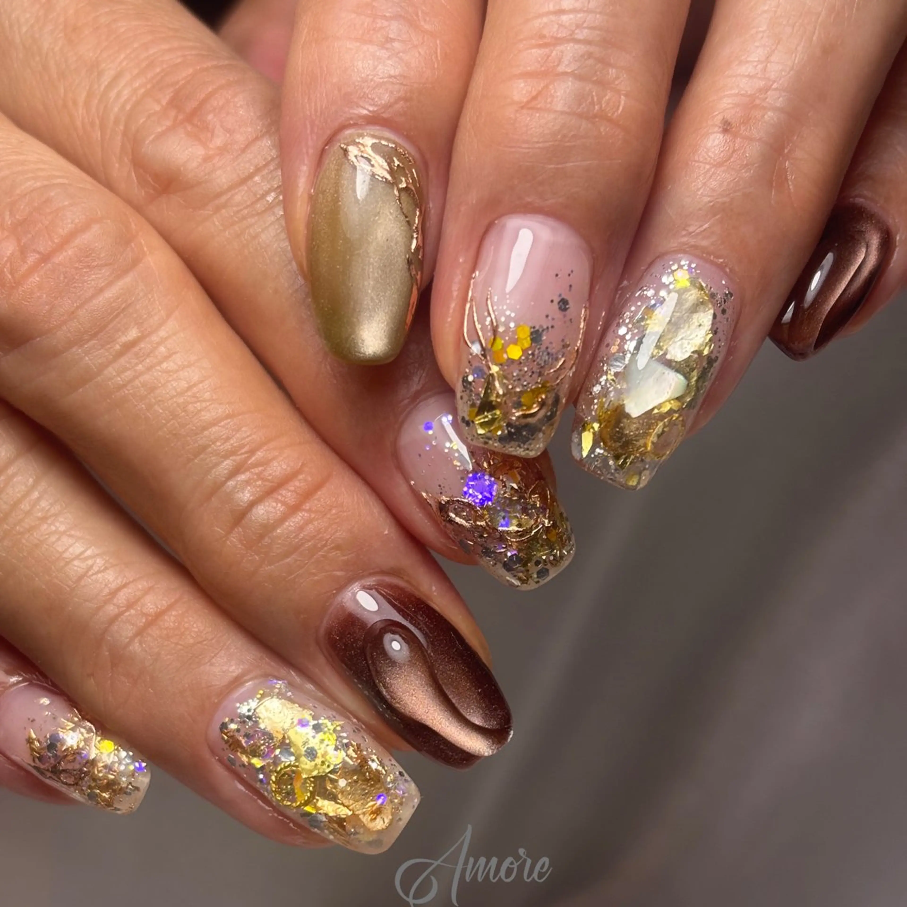 【パラジェル追加料金無し】🍀プラチナコース🍀 (アート8本)の写真