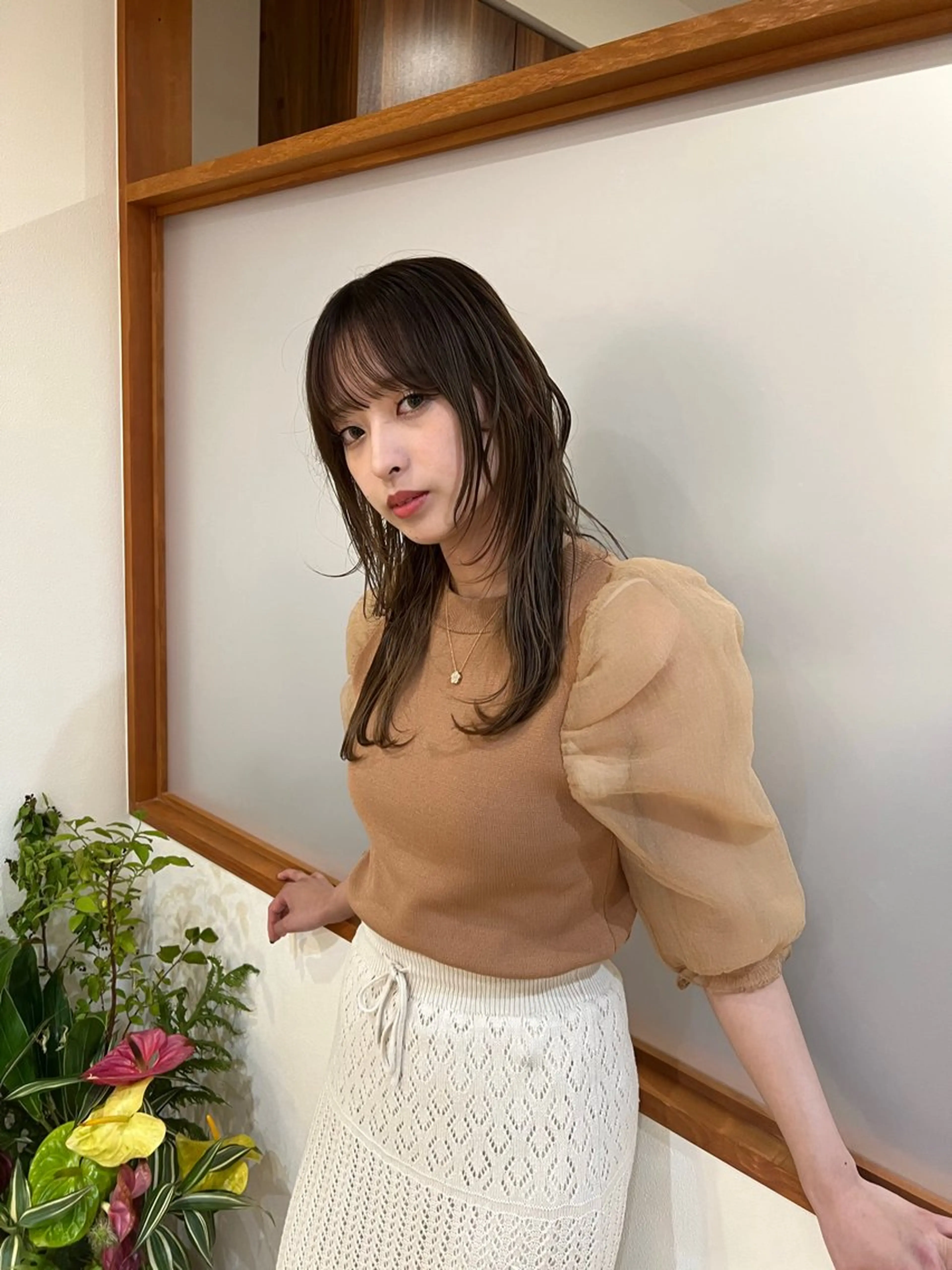ロング トリートメント カット ヘアカラー トリートメント 【⭐️艶髪レイヤー カット⭐️】長谷川のヘアスタイル