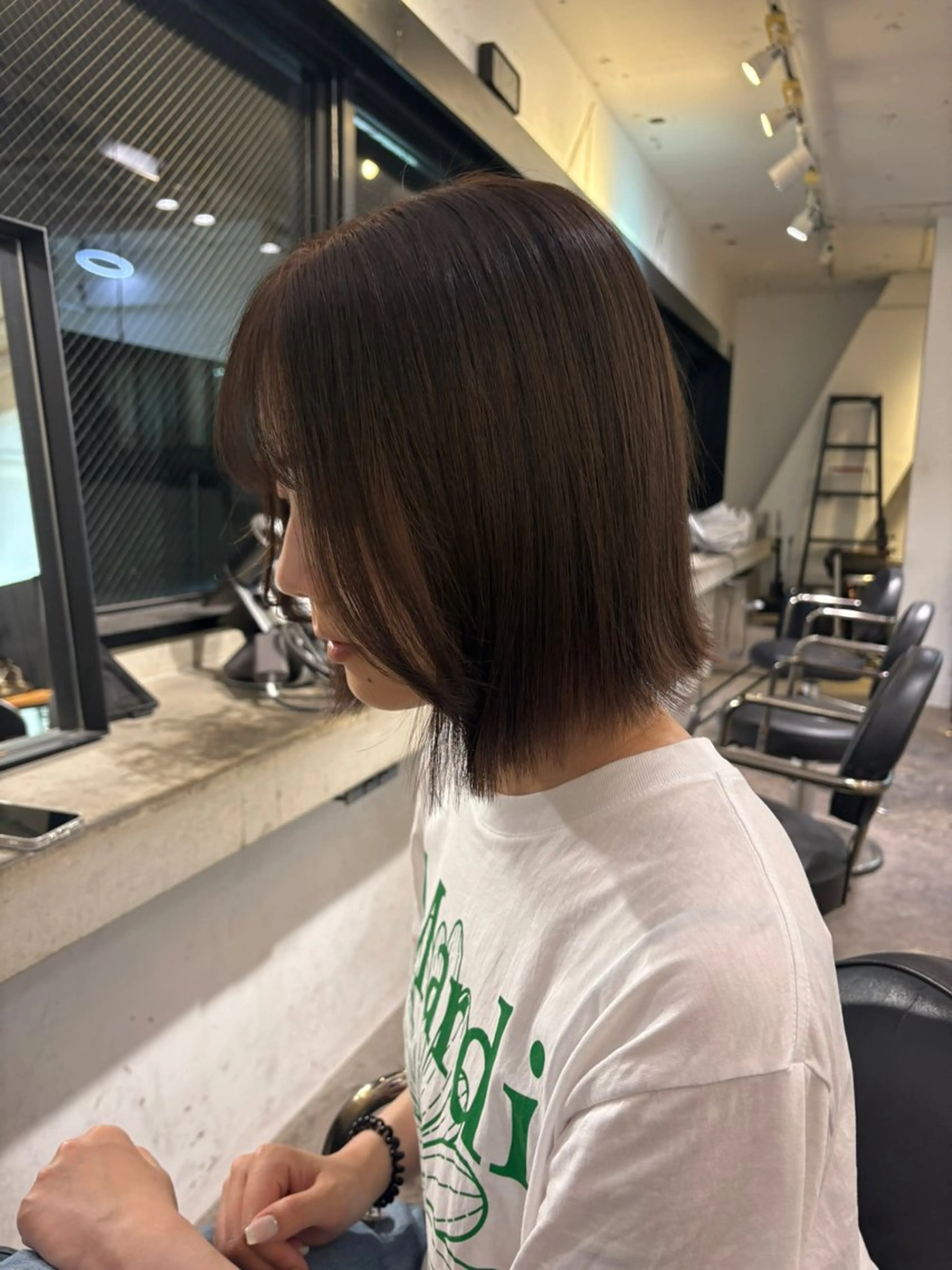 ショート ボブ 新宿東口から5分 ALBUM/こはるのヘアスタイル