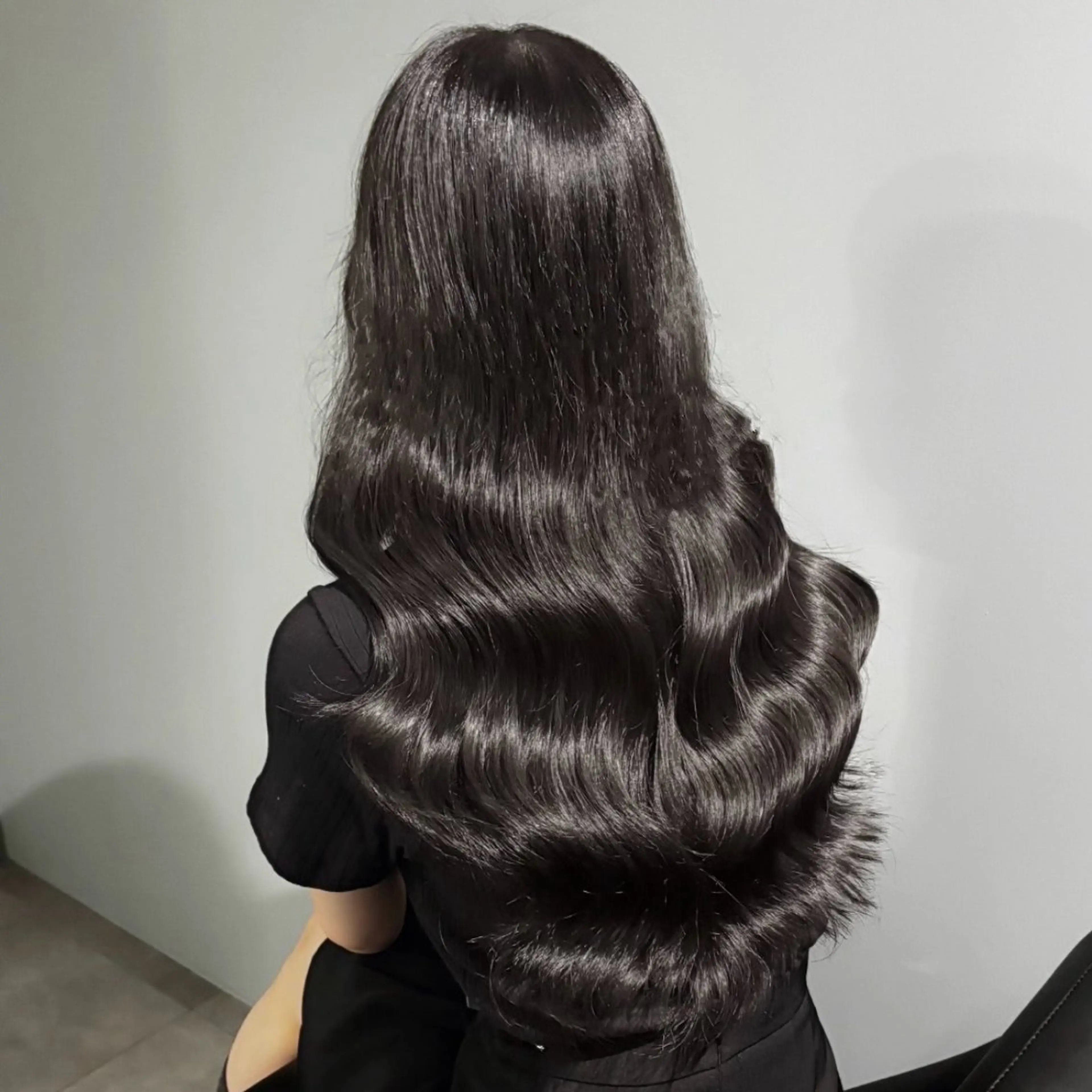 ヘアカラーの写真