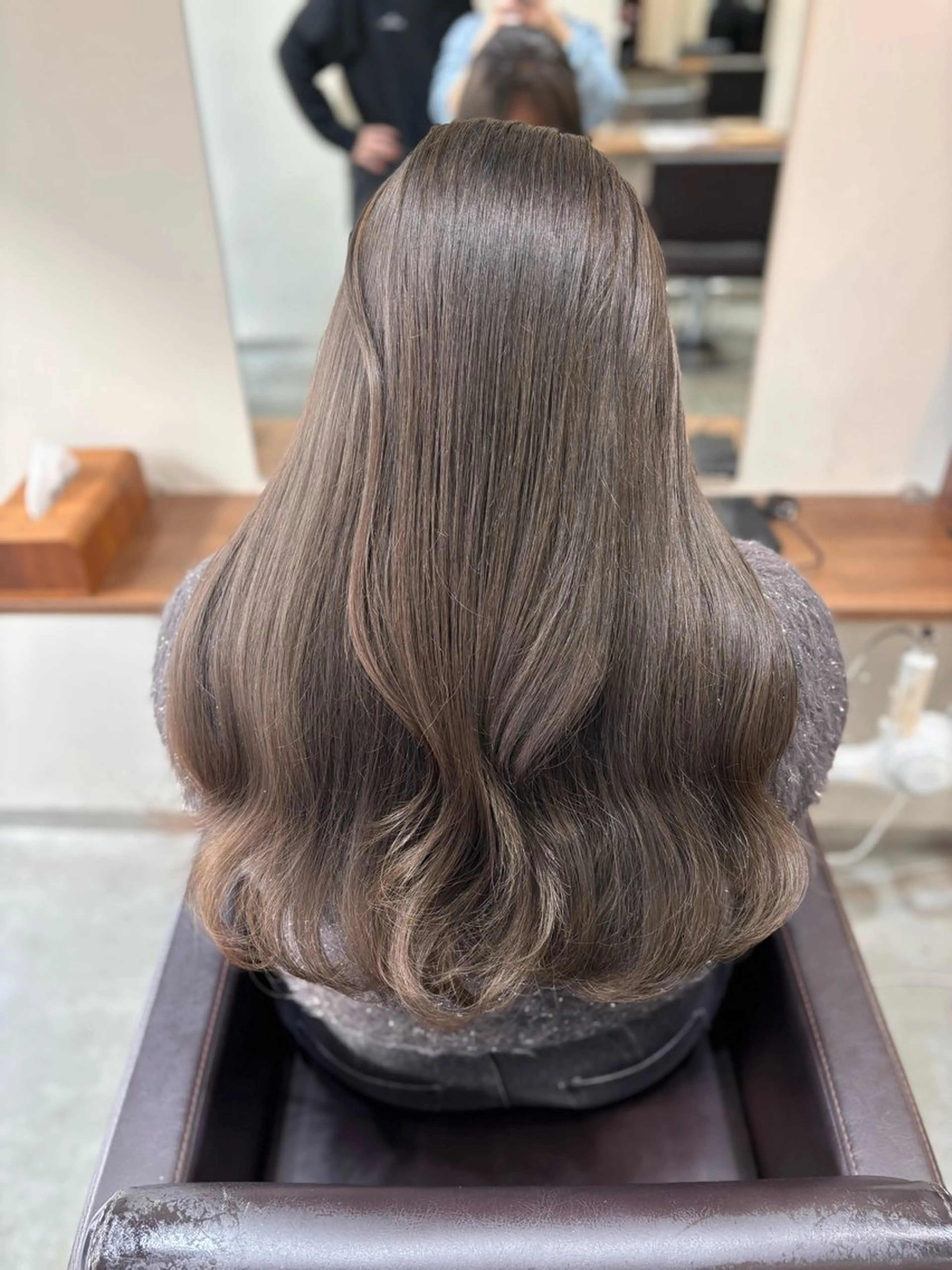 ロング カラー カット ヘアカラー Bob🌟ブリーチ カラー🦋RENAのヘアスタイル