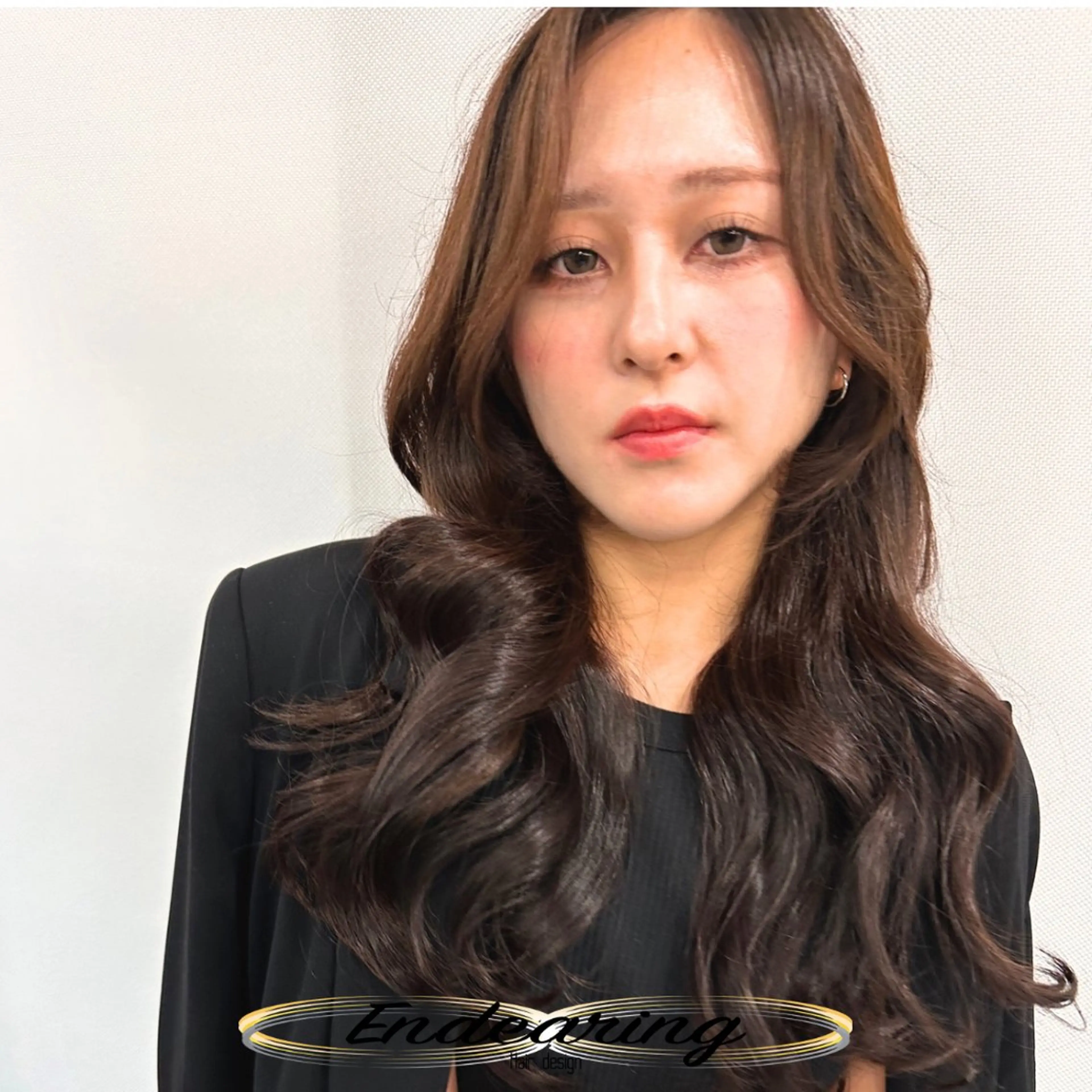 カラー ダークグレー カット ヘアカラー Endearing 銀座/レイヤーカットのヘアスタイル