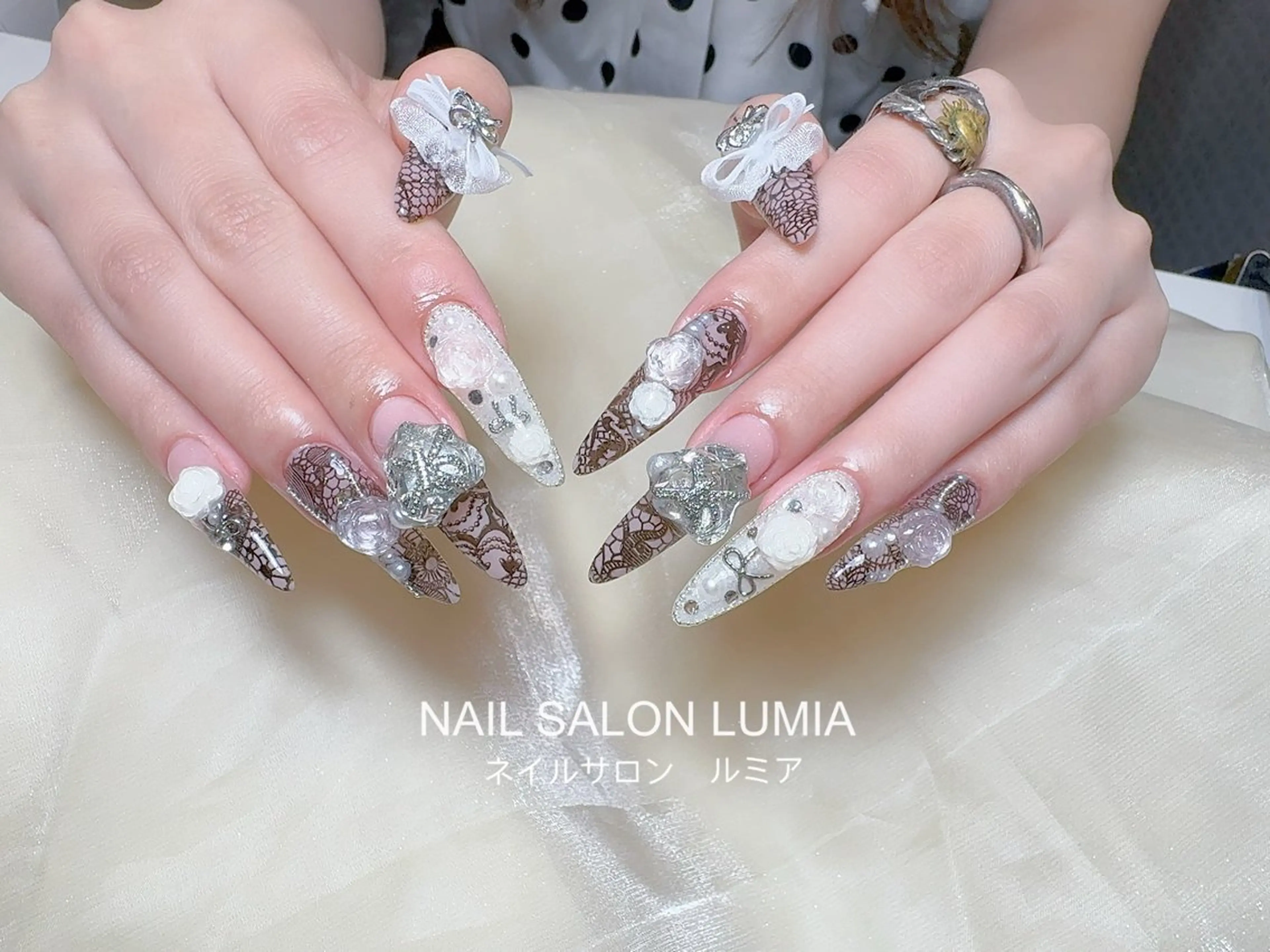 ネイル ハンドネイル ネイルサロン ルミア Lumia 店長のネイルデザイン
