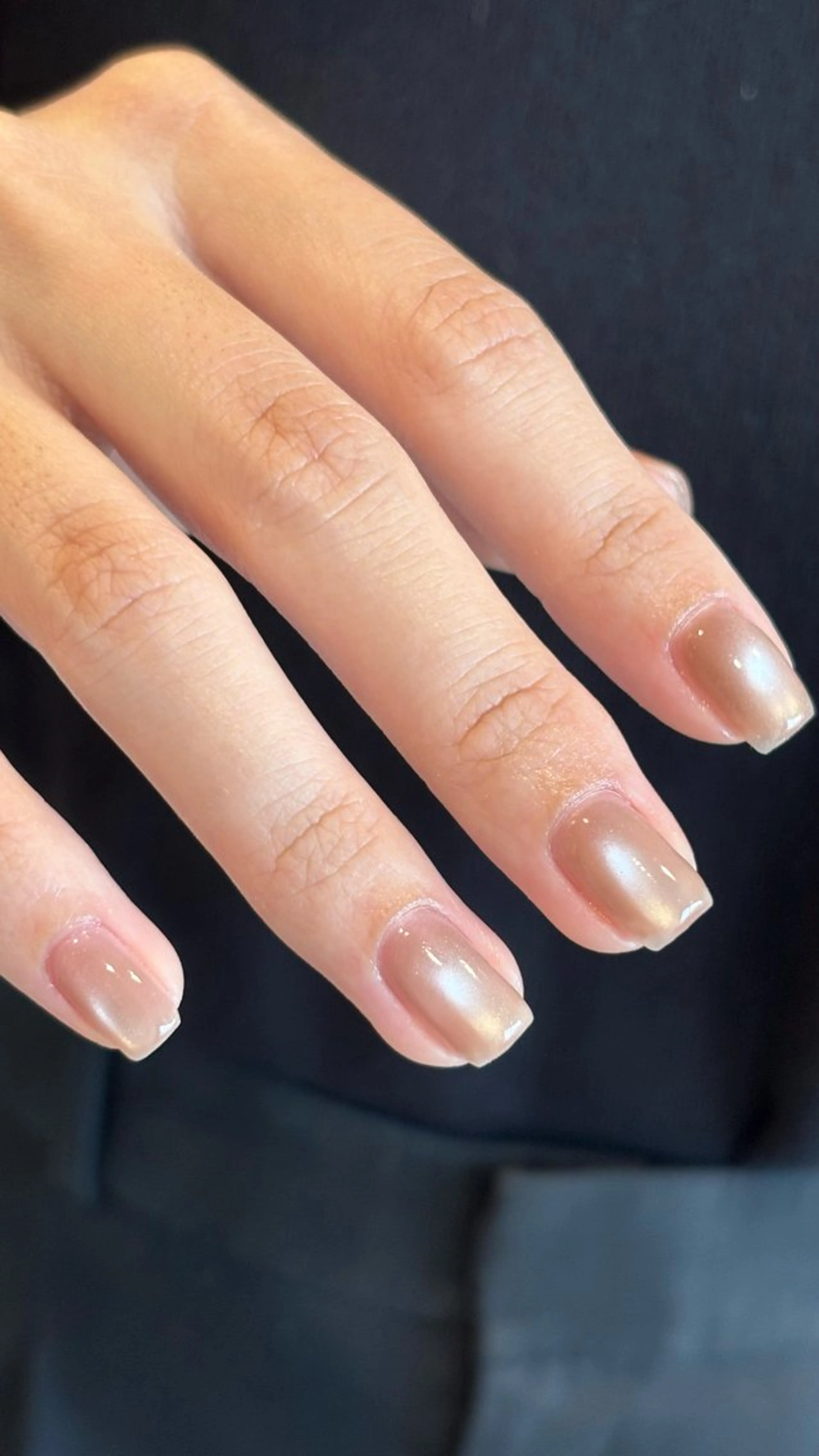 ネイル マグネットネイル ワンカラーネイル Umi Nail /Akariのネイルデザイン