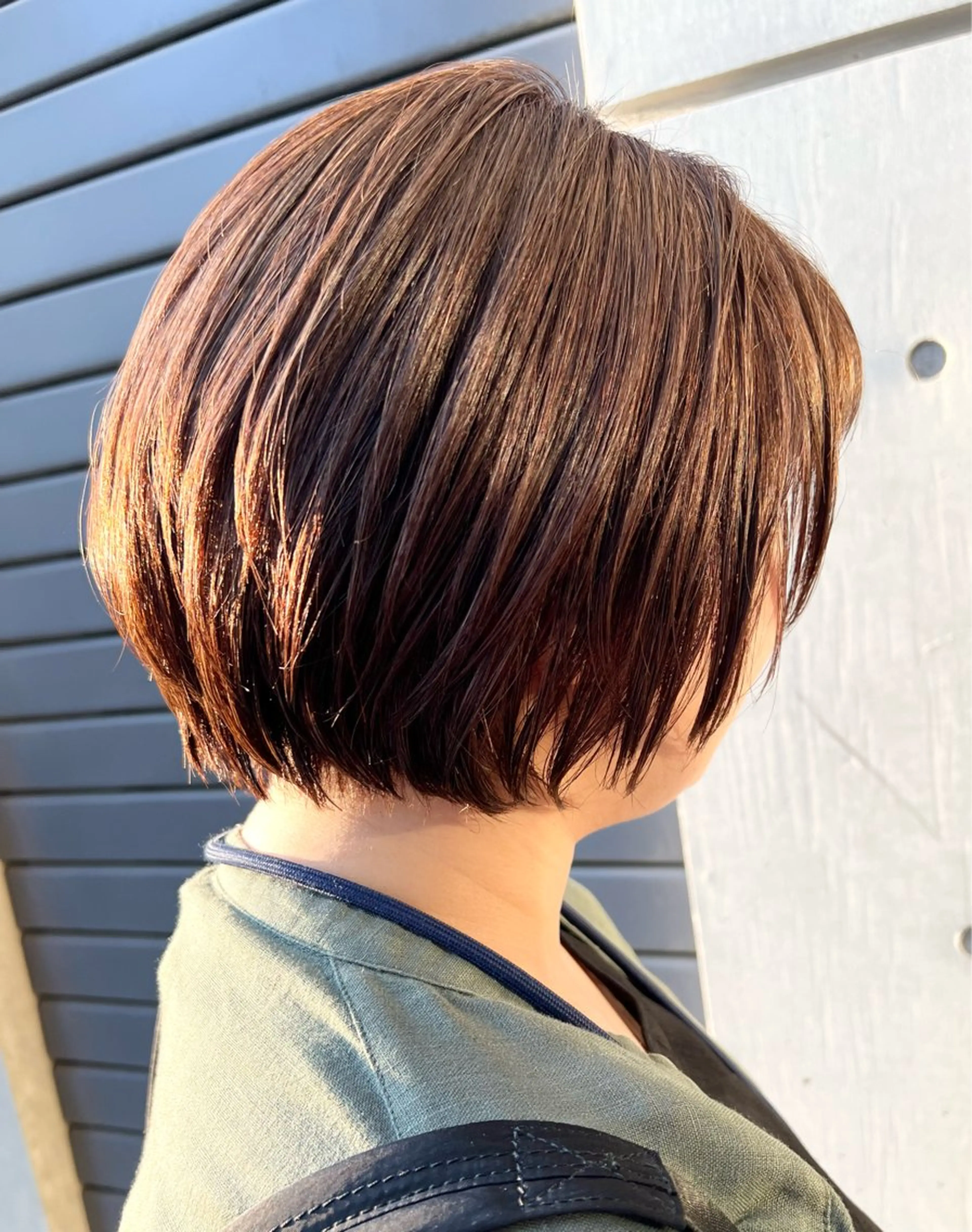 ショート カラー ショートボブ ベージュカラー 透明感カラー ボブ ショートヘア カット ヘアカラー IKU顔周りレイヤー /ボブ/透明感カラーのヘアスタイル