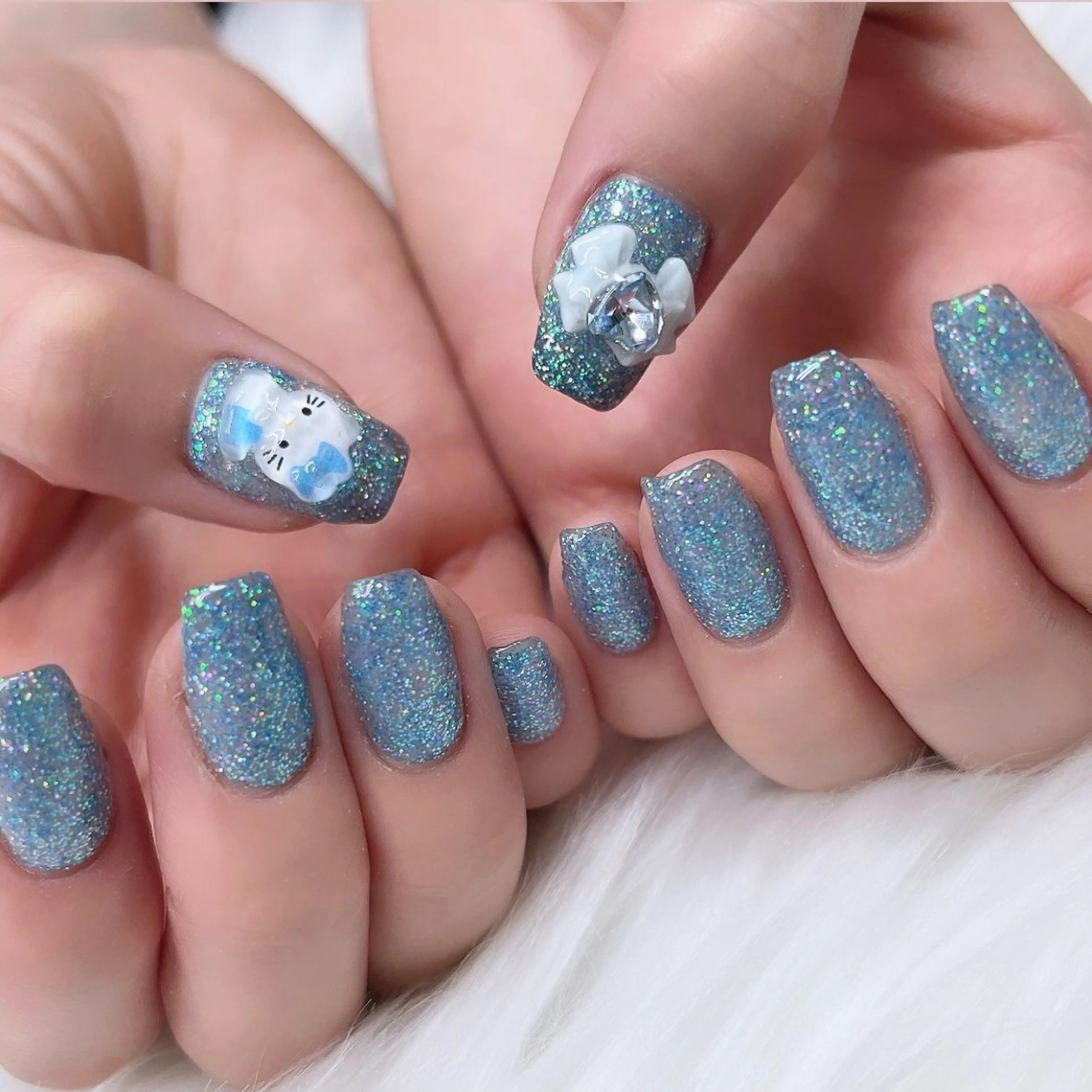 ◽︎ワンカラーor ラメグラデーションの写真