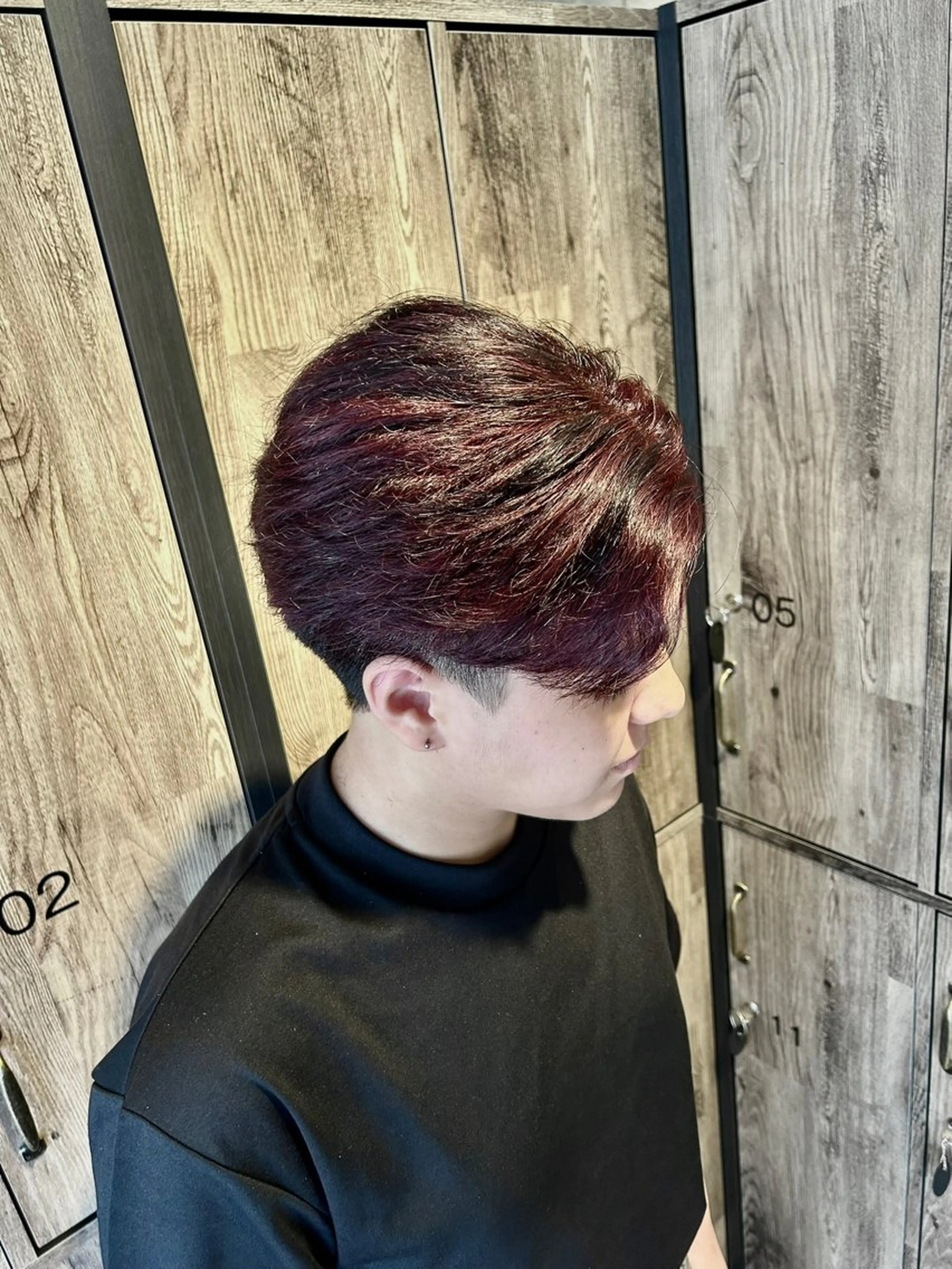 【men's新規限定🌸】カット＋メッシュキャップハイライト(土日祝+1000）の写真