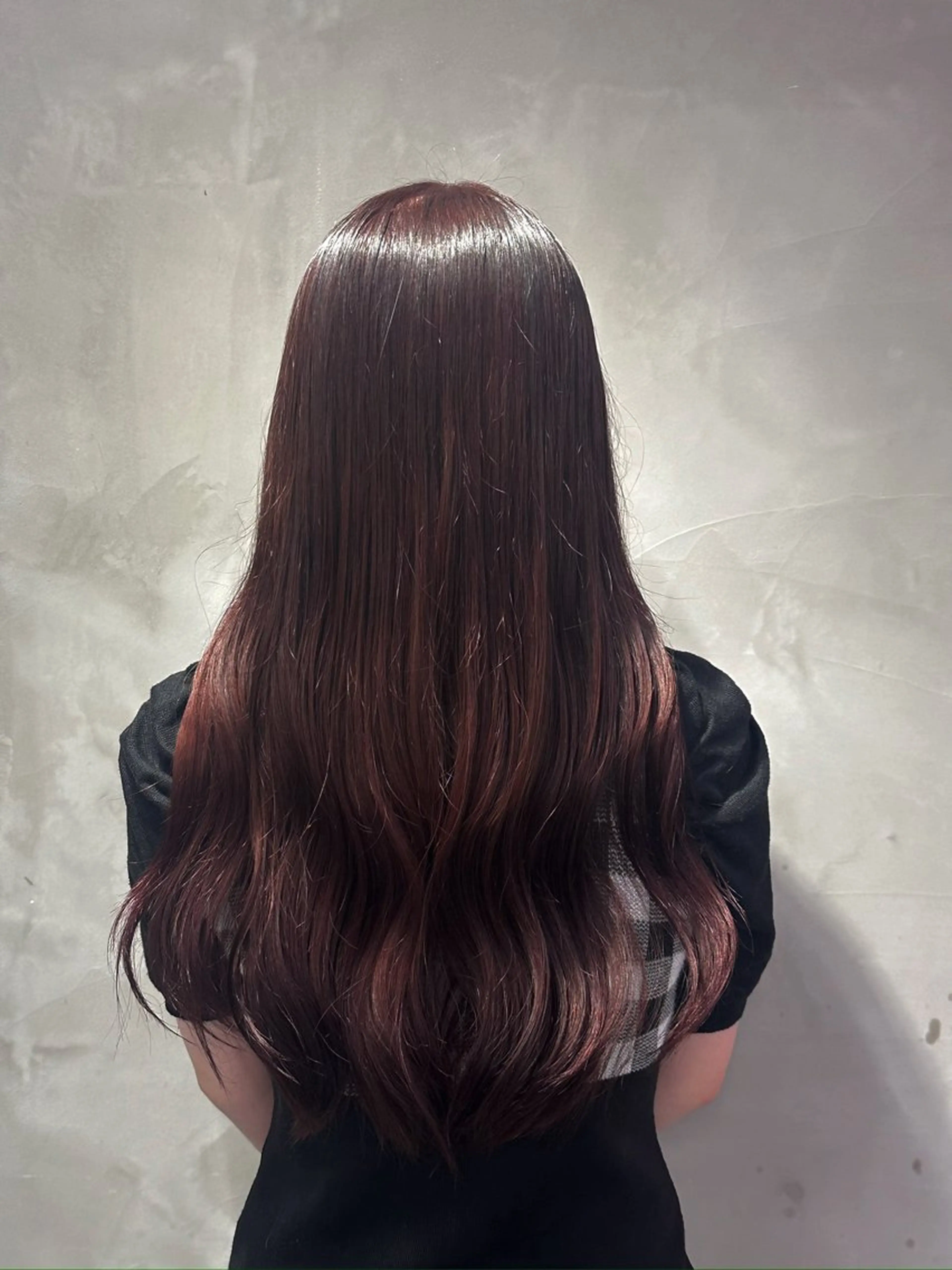 カラー ピンクカラー レッドカラー 🐈‍⬛ 桐弓🐾⭐︎のヘアスタイル